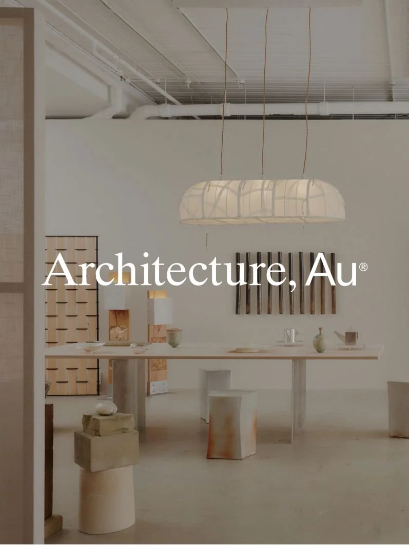 Our  Tactile table featured in Architecture Au, 'A conversation about the art of making with Joseph Gardner', Nov 25.