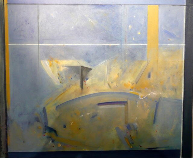 3 Roy Sparkes THROUGH THE WINDOW - THE BRIDGE AT VILLENEUVE SUR YONN.jpeg