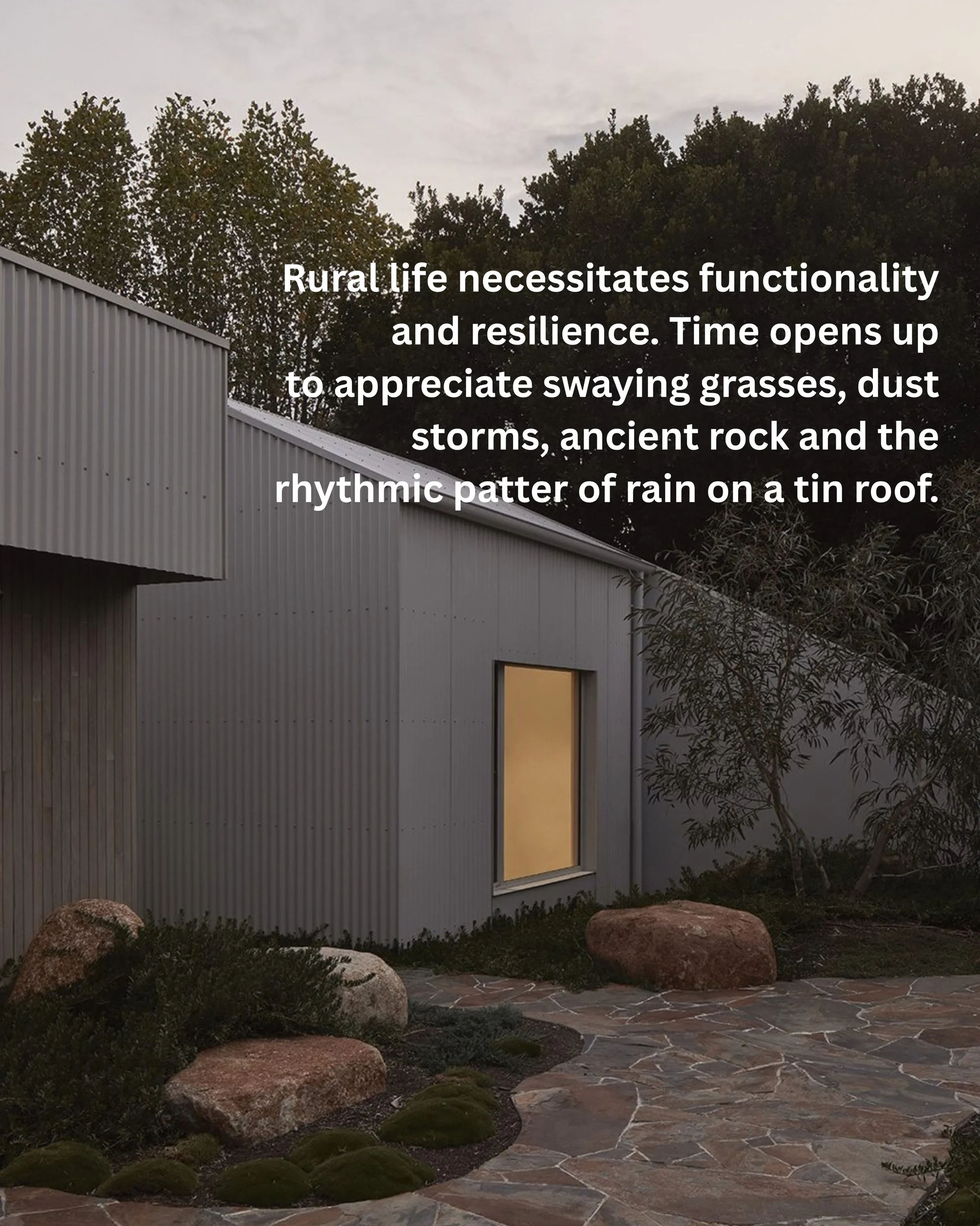 Shady Creek House w @mrtn_architects