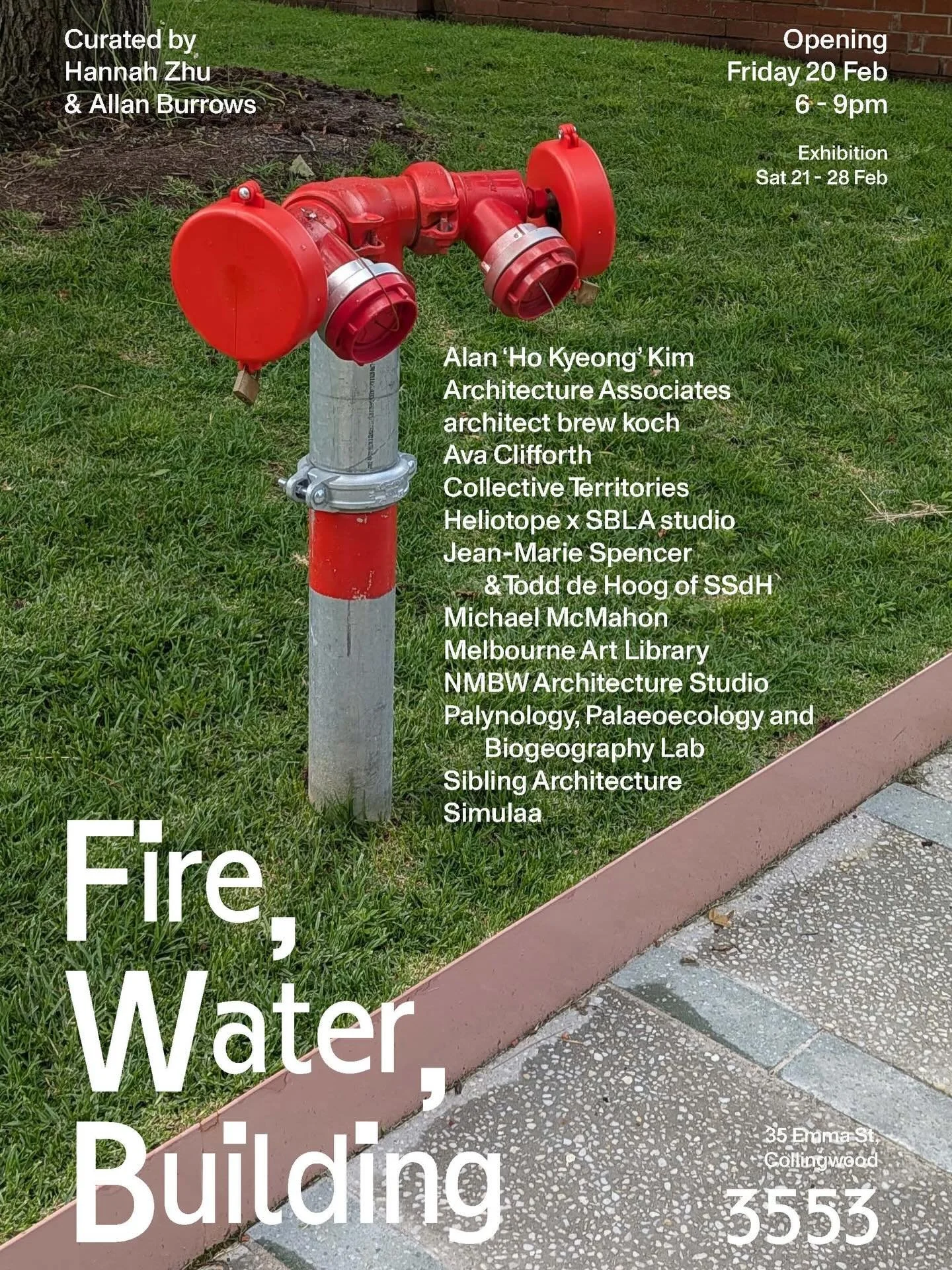 Fire, Water, Building. Opening 20.02. ✨ How to build with fire and water in a time of risk aversion?

&ldquo;Fire, Water, Building&rdquo; reimagines architecture&rsquo;s relationship with nature, shifting from risk aversion toward a more deliberate e