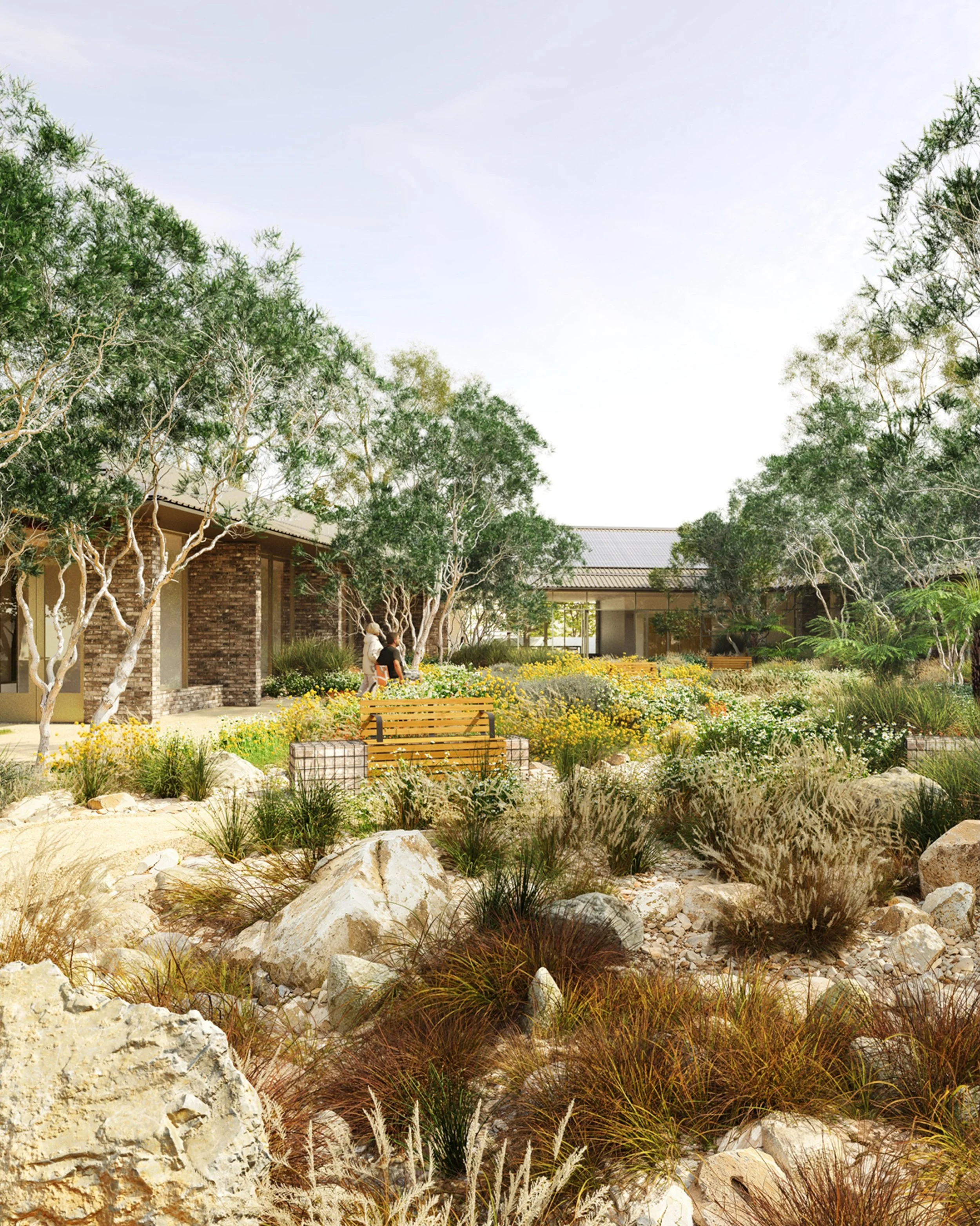 &lsquo;For people that can&rsquo;t interact with their environment as much. Their environment has to interact with them&rsquo;

>>>

SBLA Studio in a team with @jasmax and @core_collective architects - led the landscape response in redevelop