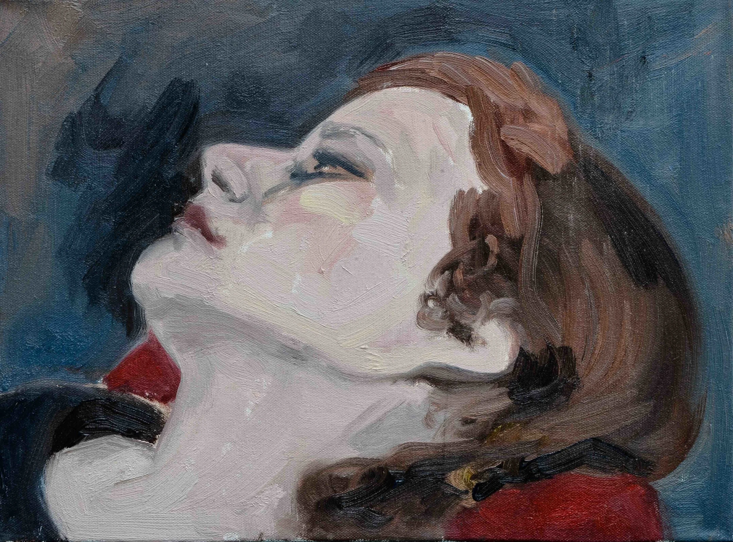 Portrait study- Oil on canvas - 