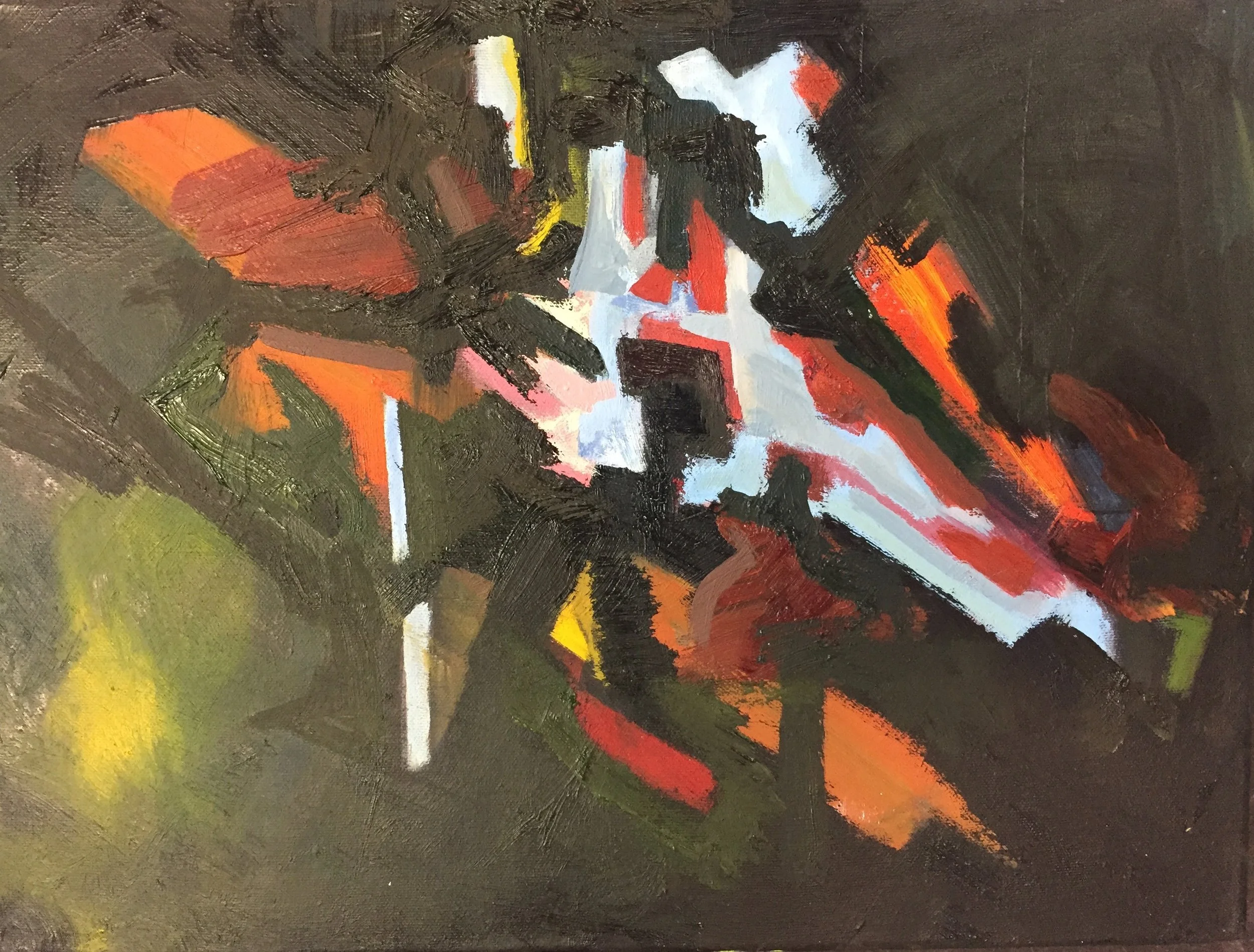 Horizon, 2016, Oil on canvas, 40 x 30 cm
