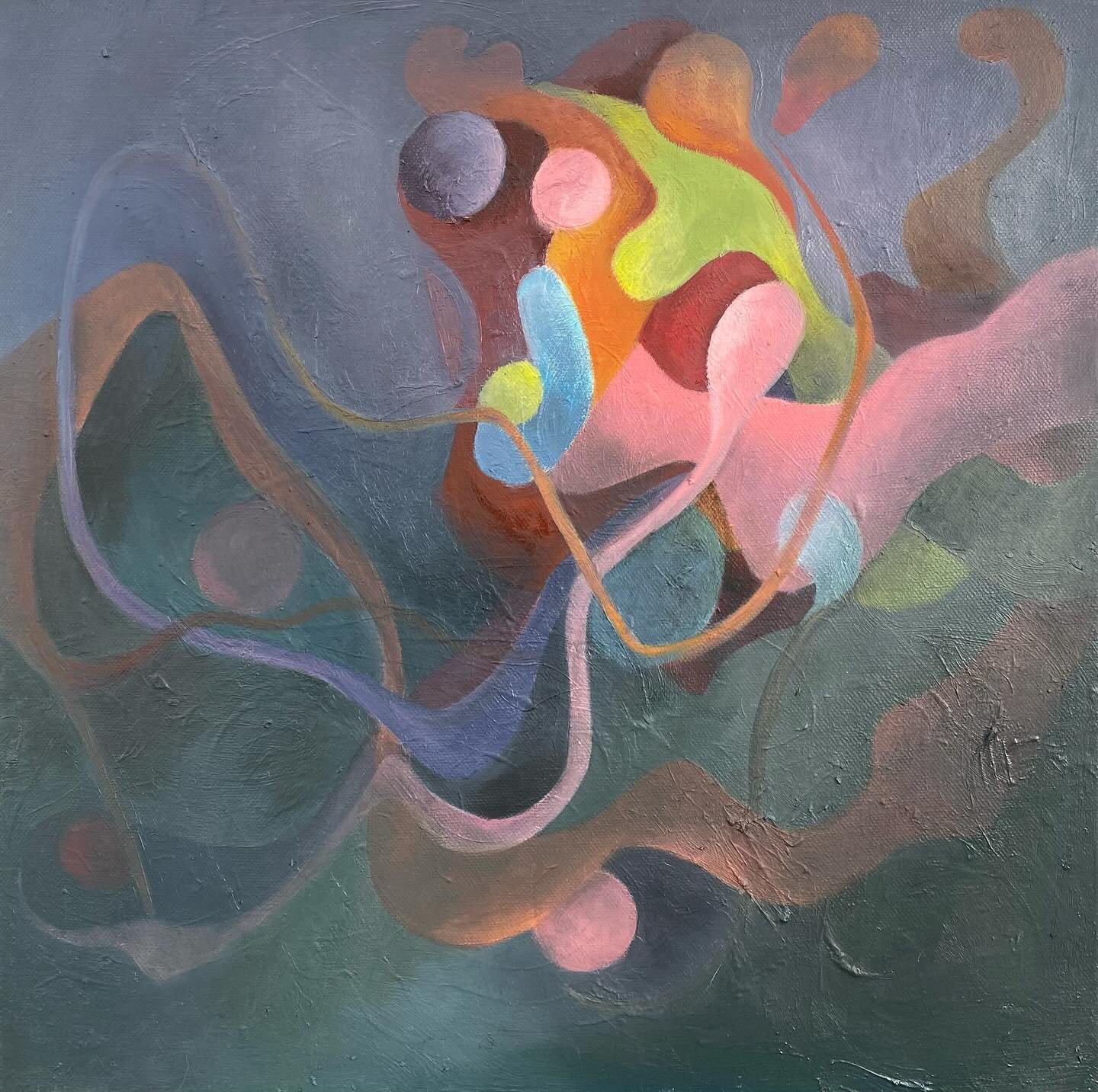 Micro or mega, hidden or under the spotlights, let these organic forms whisper in your ear&hellip; the story of life creation and its constant movement. Come closer
-
-
Once upon a time 
2024
Oil on canvas 
40 x 40 cm
-
-
#abstractpainting #onceupona