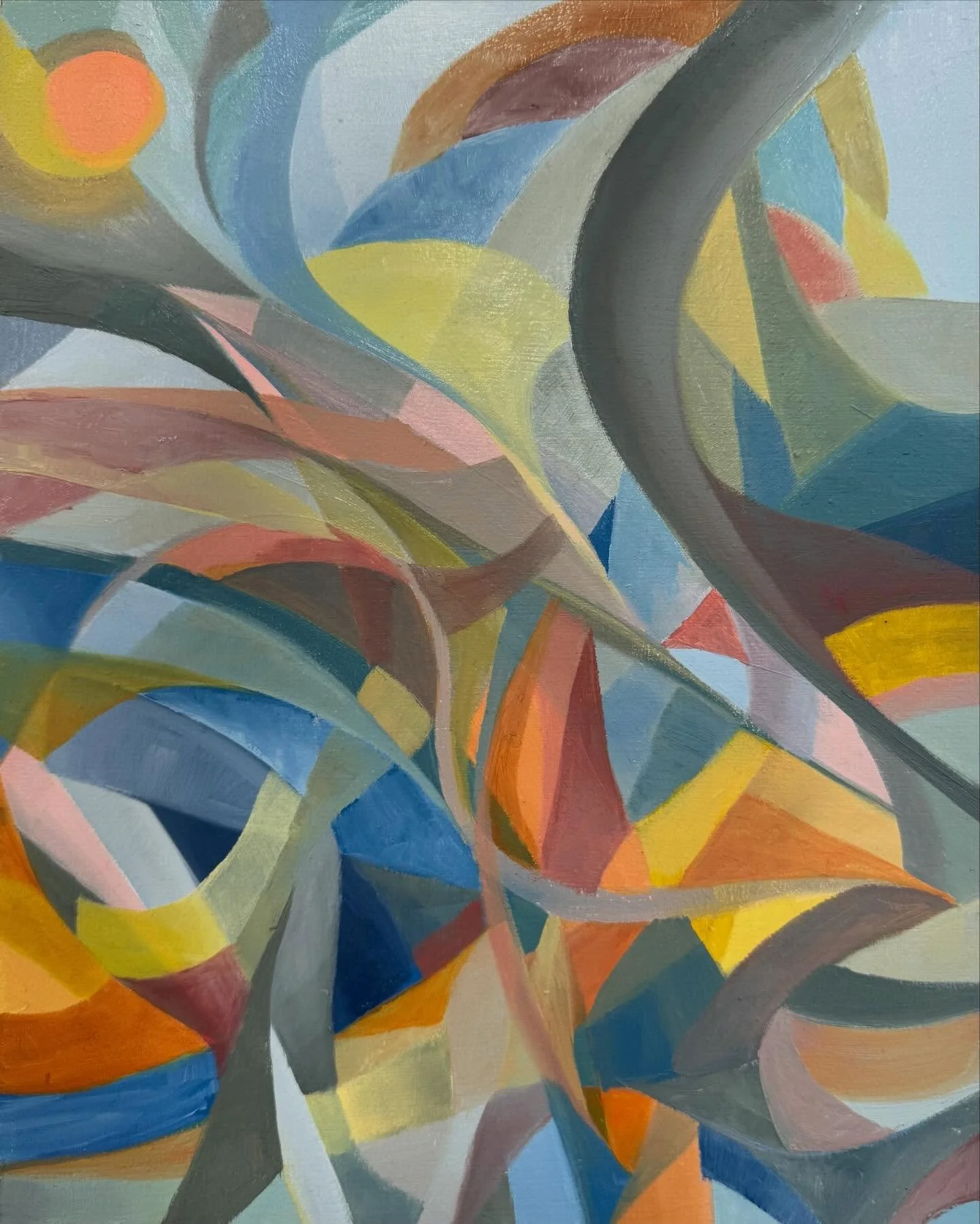 Pleased to be joining the great @auto___amor community with this little number. It will be part of the @terrace_gallery show from 26 Feb to 7 March. Thank you Auto Amor and @karl_bielik 
-
The space for 
2026
Oil in board 
30 x 24 cm 
-
#autoamor #lo