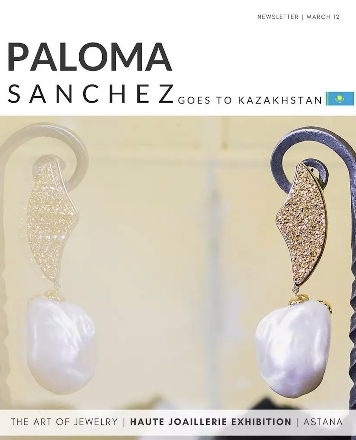 Haute Joaillerie Exhibition in Astana, Kazakhstan - March 2017