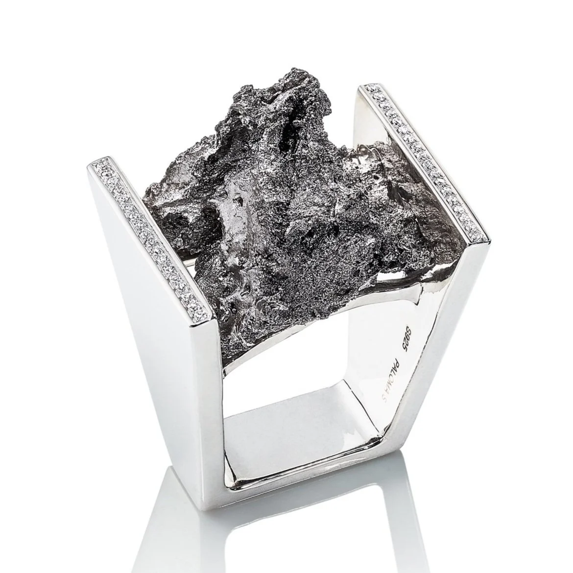 Titanium Nugget Ring