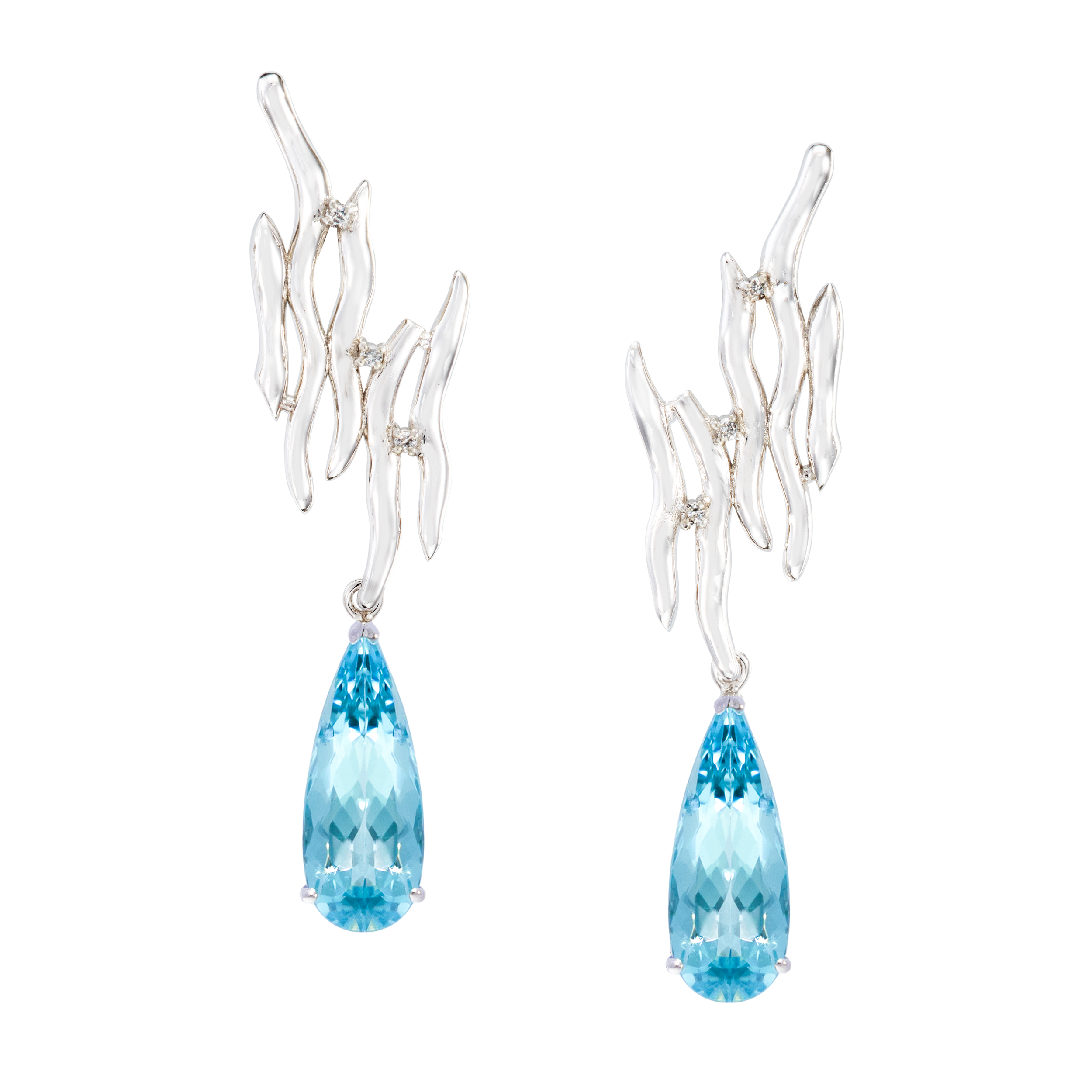 Santa Maria Aquamarines Earrings