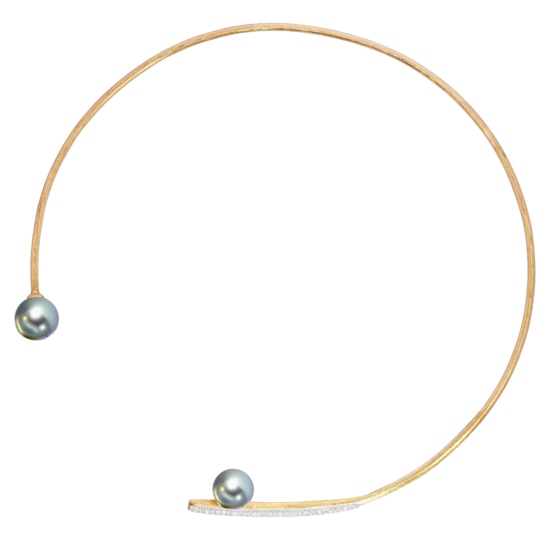 Black Pearls Necklace