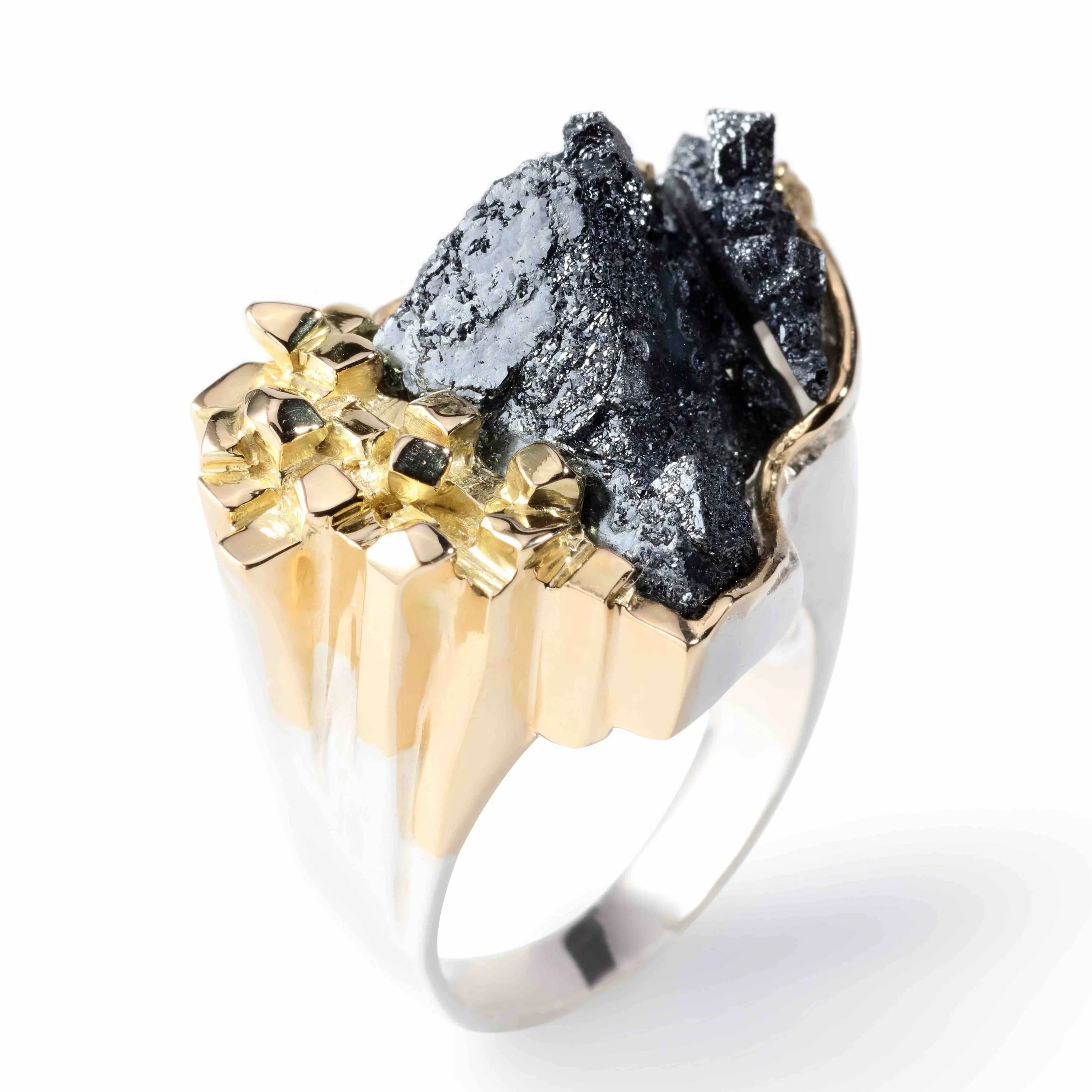 Magnetite and Hematite Ring