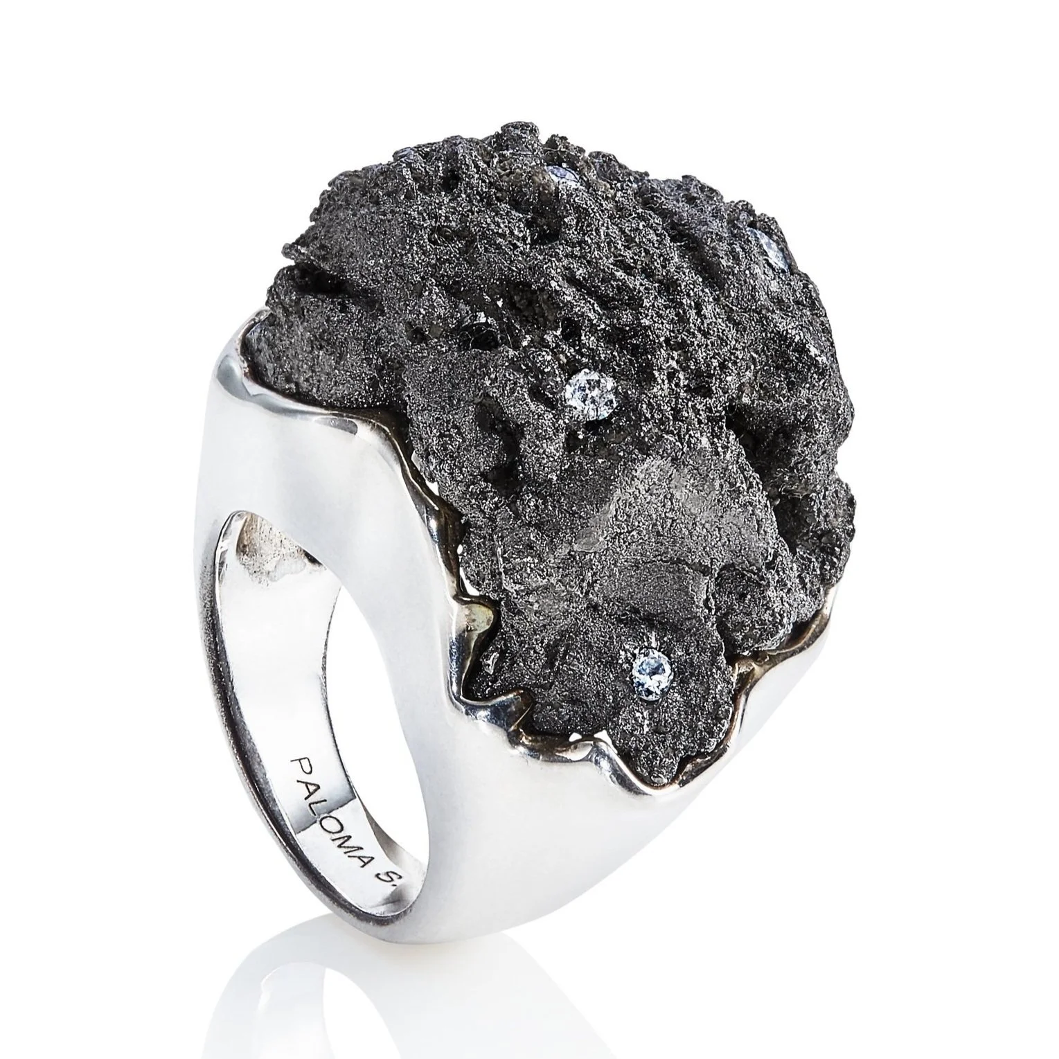 Titanium Nugget Ring