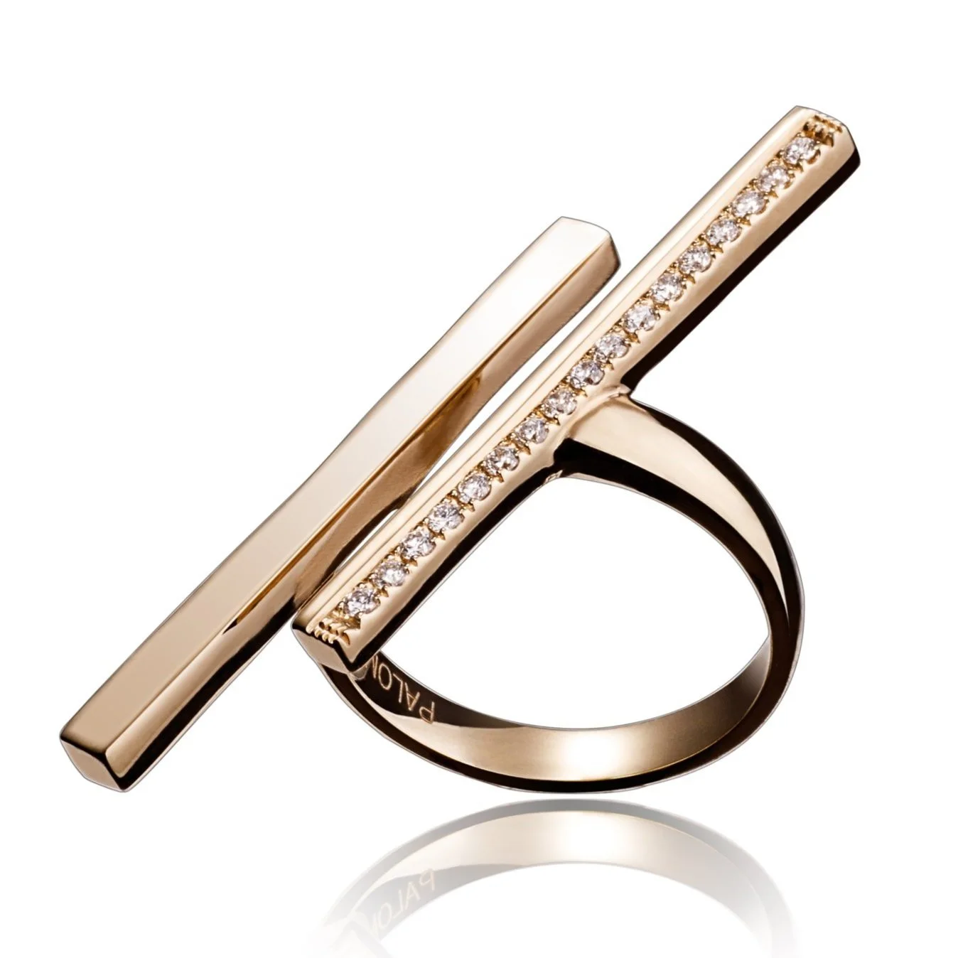 Gold and Diamonds Ring