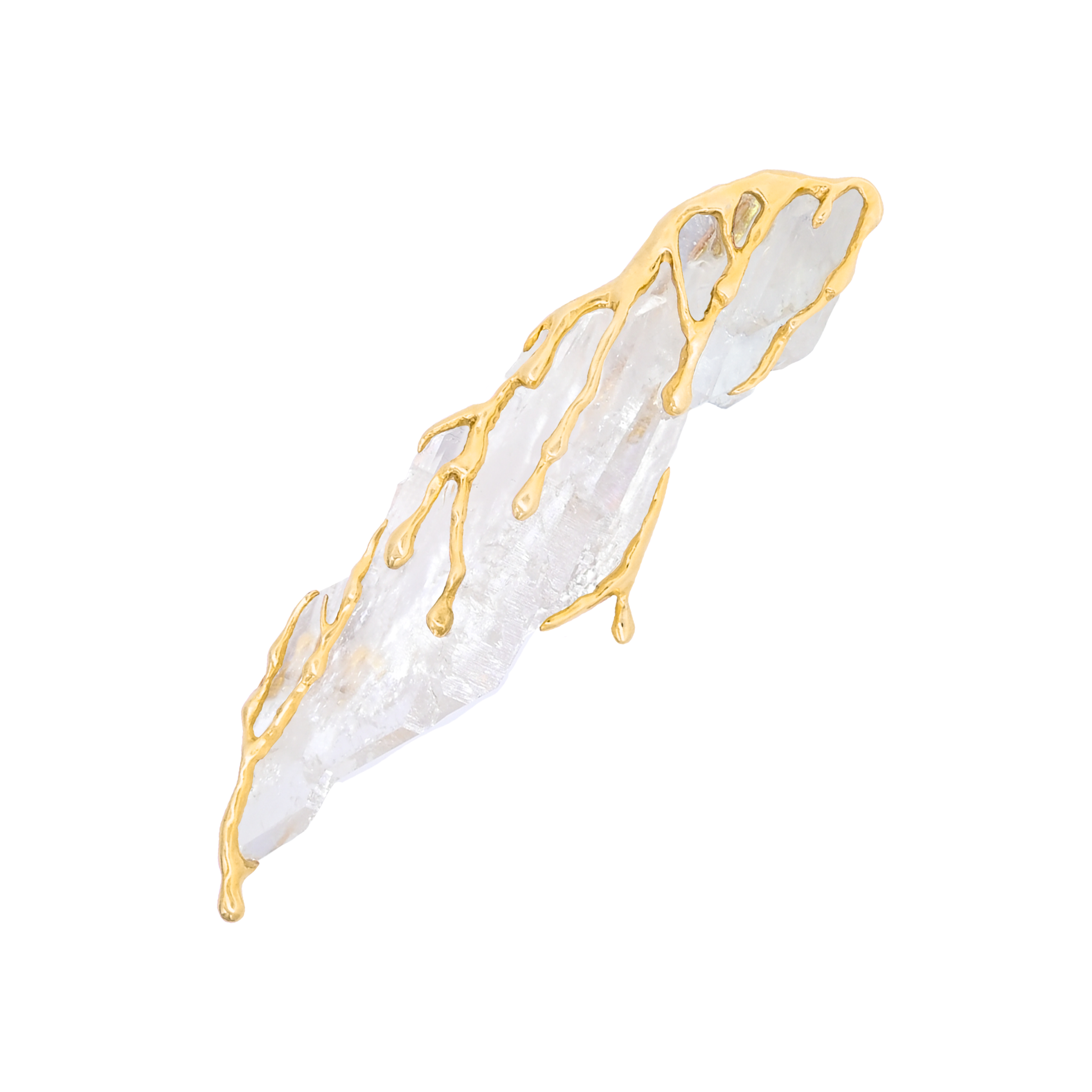 Faden Quartz Brooch/Pendant