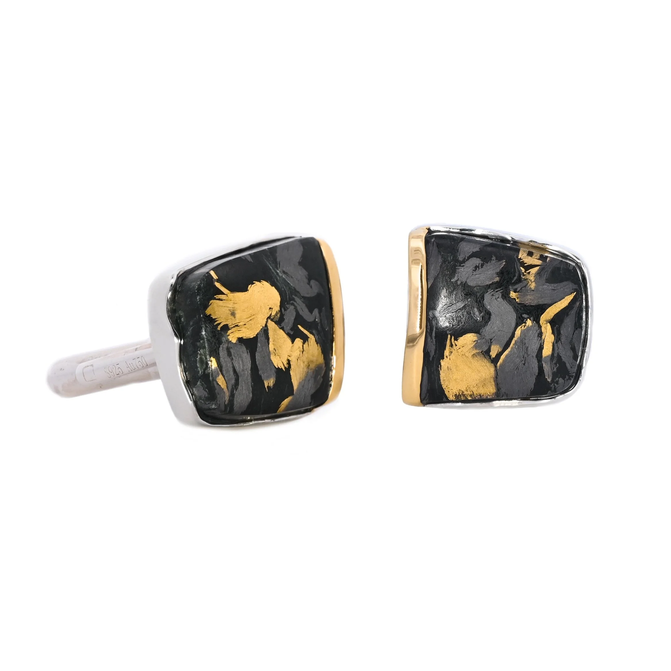 Cufflinks.+Magnetite+jade+with+22kt+gold+infused%2C+18kt+%E2%80%9Cbrushed%E2%80%9D+yellow+gold%2C+925+silver+18kt+white+gold+platedW2.jpg