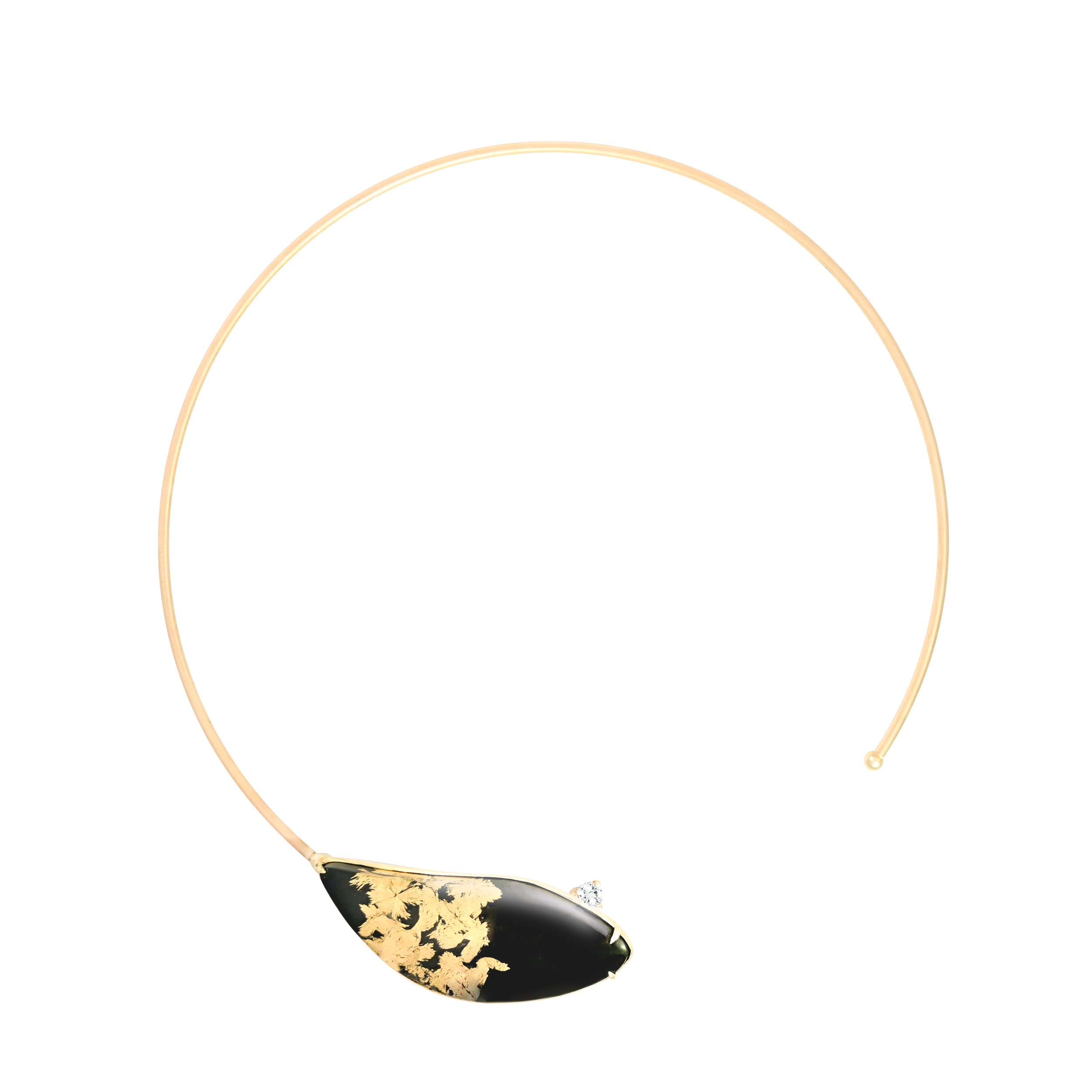 Magnetite Jade Necklace