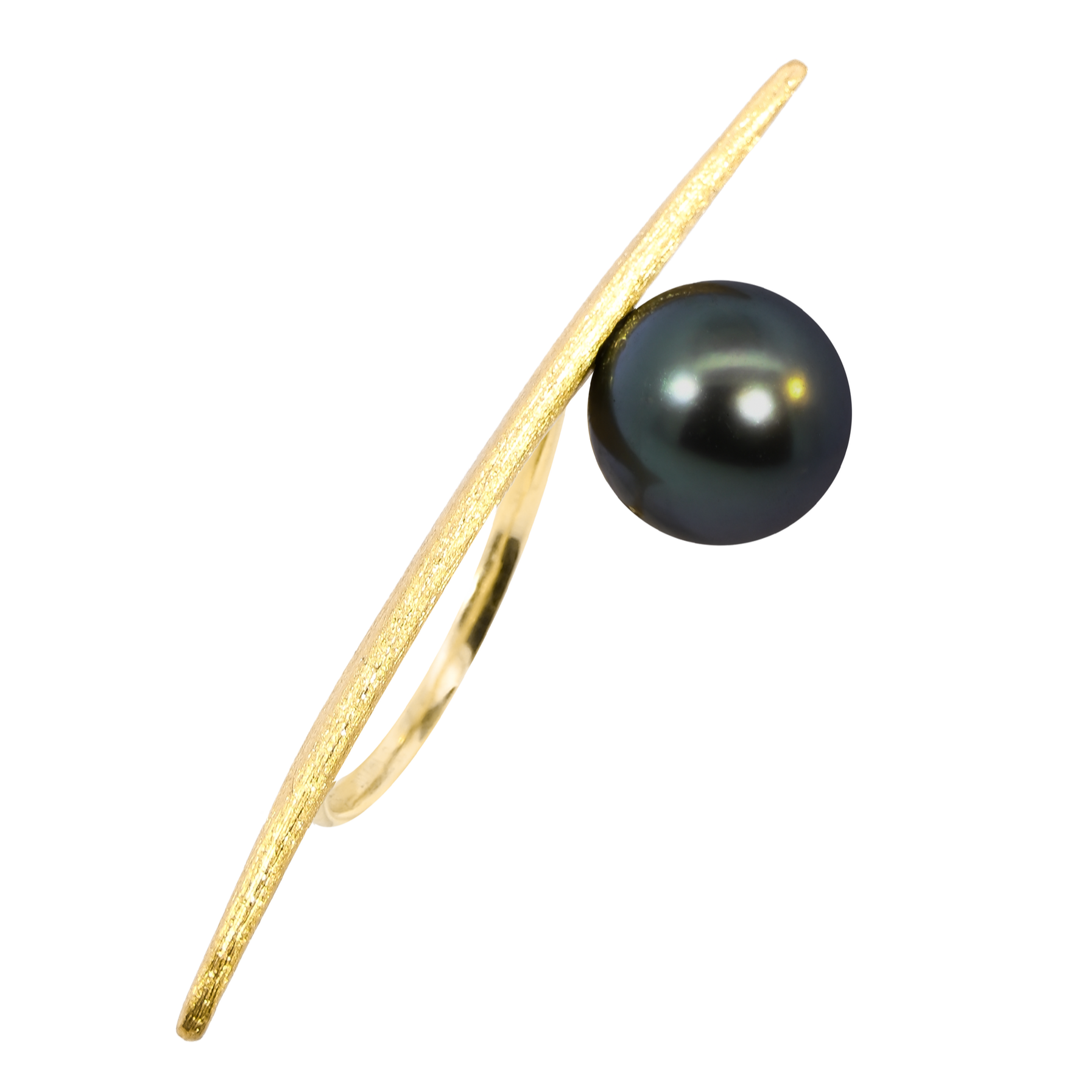 Tahitian Black Pearl Ring