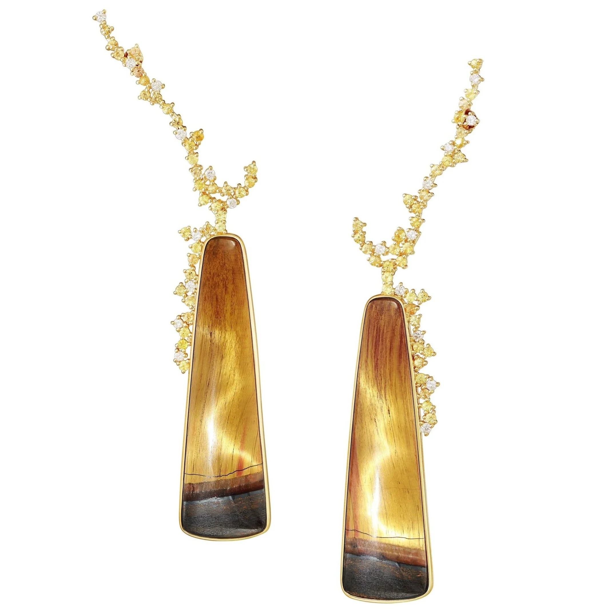 Marra Mamba Tiger's Eye Earrings