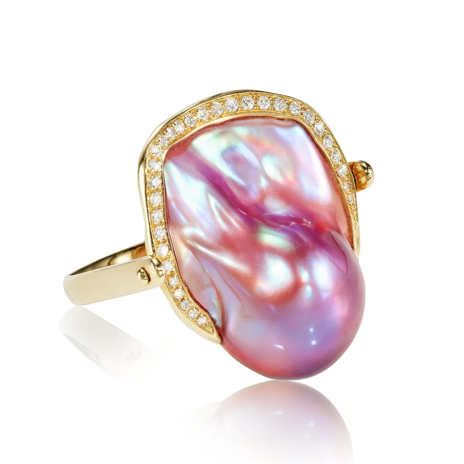 Baroque pearl Ring/Pendant
