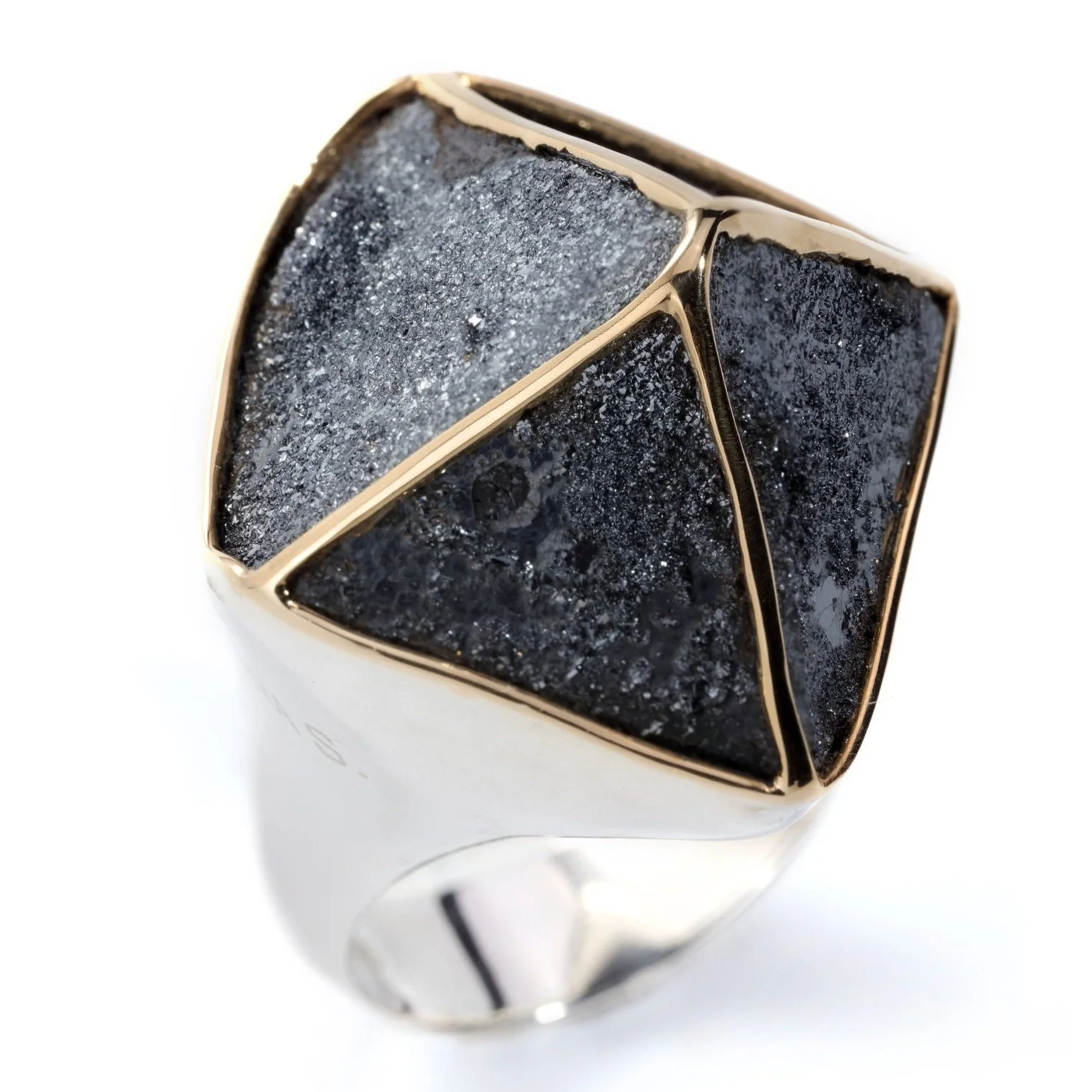 Magnetite and Hematite Ring