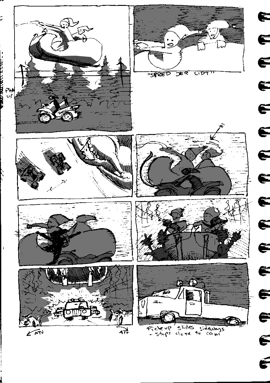 Storyboard: Santa &amp; Krampus