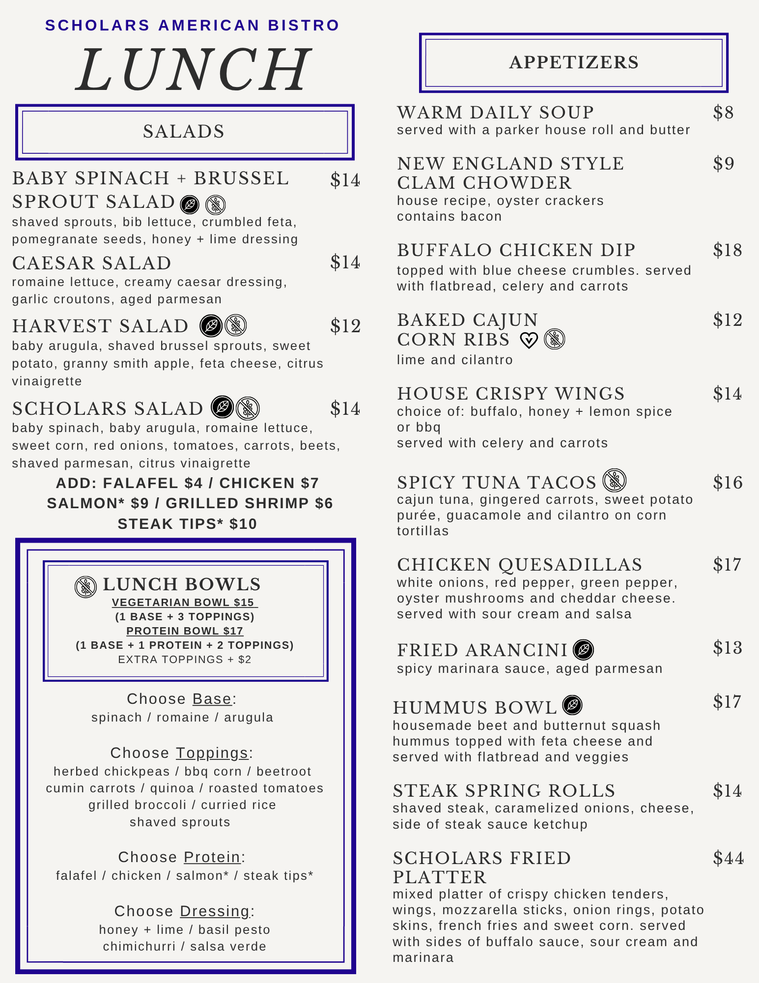 Scholars American Bistro and Cocktail Lounge