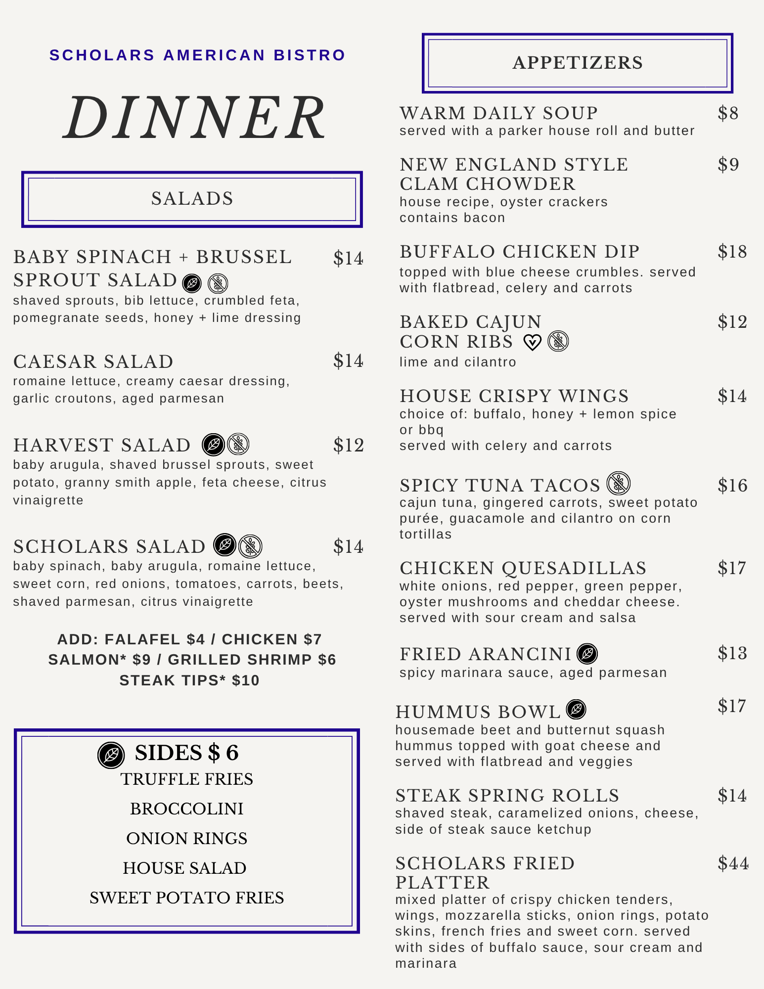 Scholars American Bistro and Cocktail Lounge