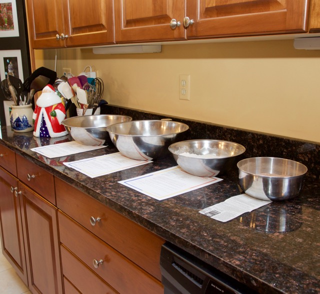 Christmas cookie assembly line.jpg