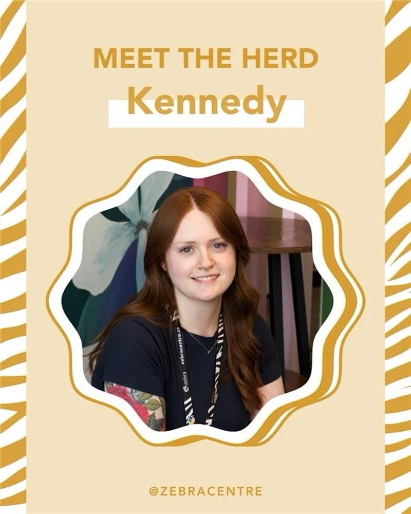 🦓 Meet Kennedy!

💬 &ldquo;I&rsquo;m usually the first person our kiddos and families interact with when they arrive at the Centre, and I don&rsquo;t take that responsibility lightly! It&rsquo;s super important to me that the first face they see is 