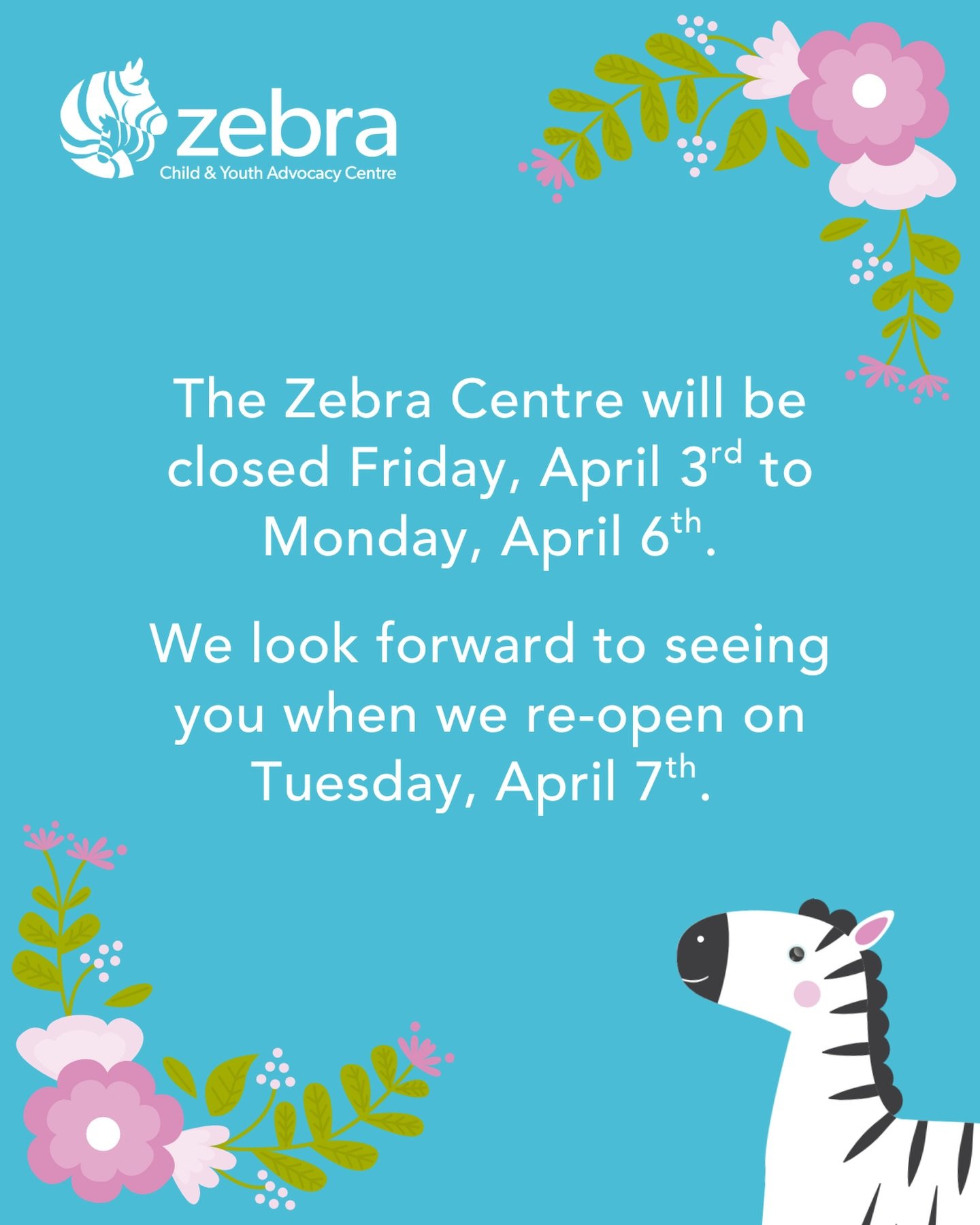 While we are closed, our Crisis Response team is in place. Please note we will respond to all emails, voicemails, and inquiries when we return.

We wish you all a safe long weekend! 💚

#SafetySupportStrength
