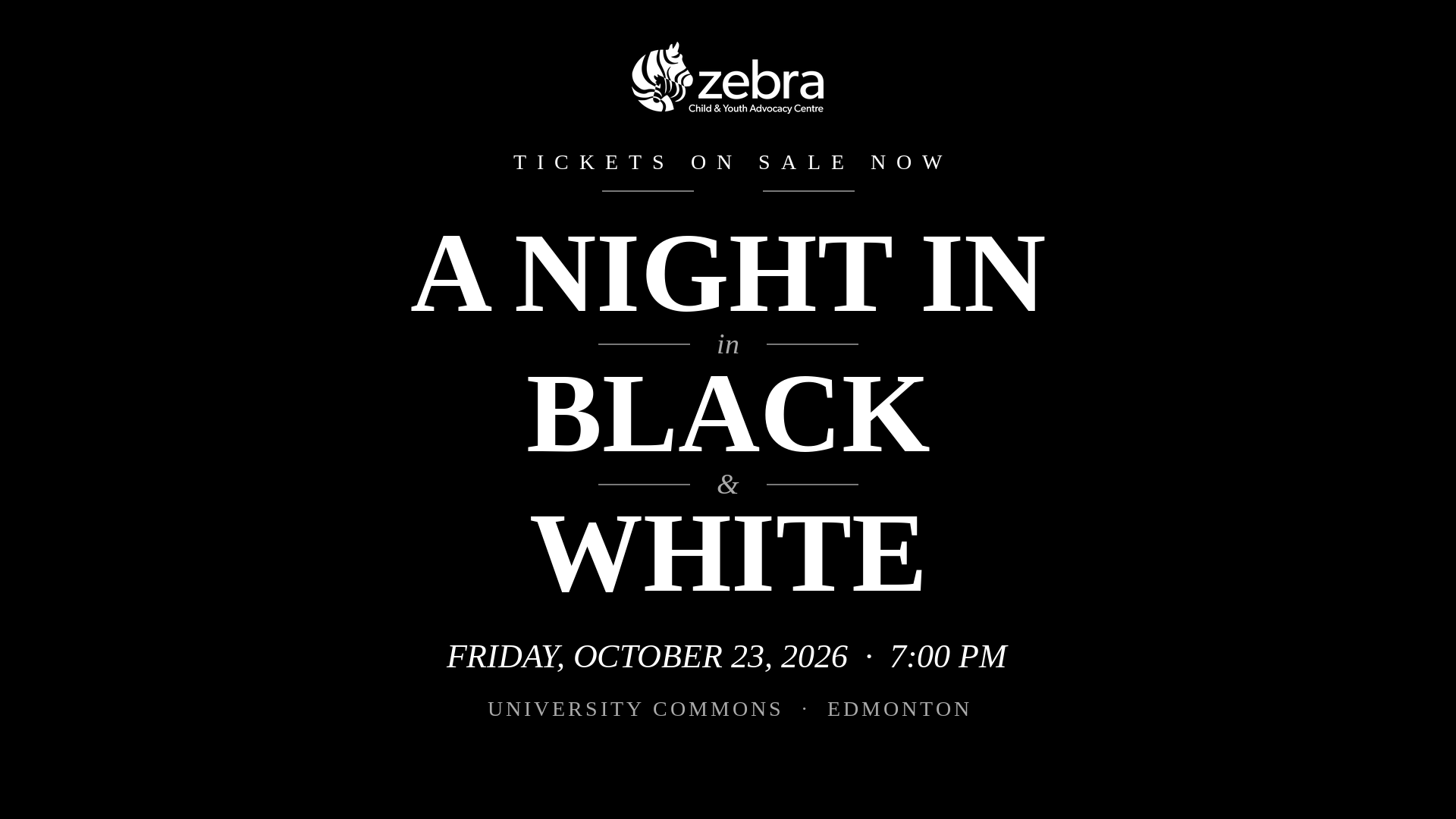 2nd Annual A Night In Black &amp; White