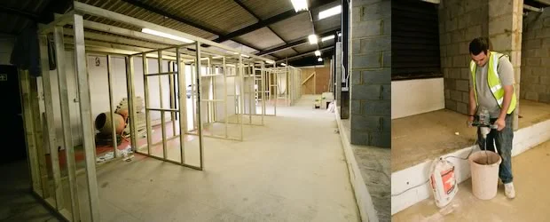 Inside the C&G Plastering Academy
