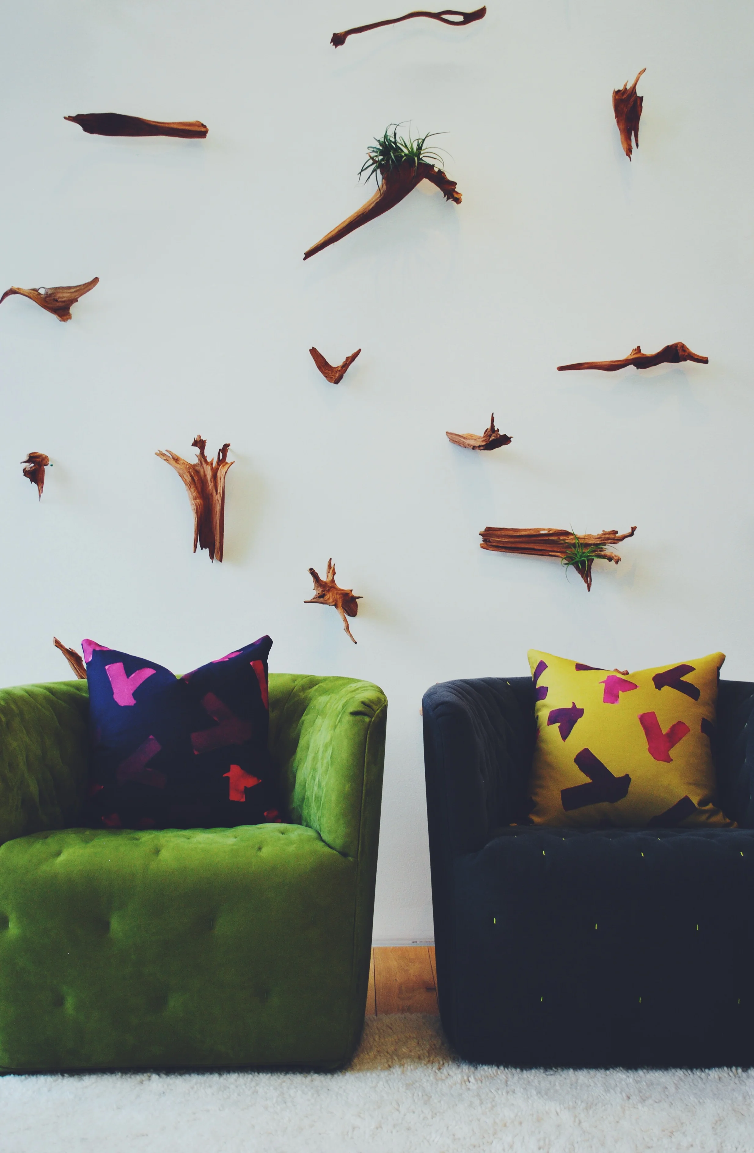 Graphic Hand Designed Textiles, Fabric To the Trade and custom, modern pillows by Grey Goods Studio