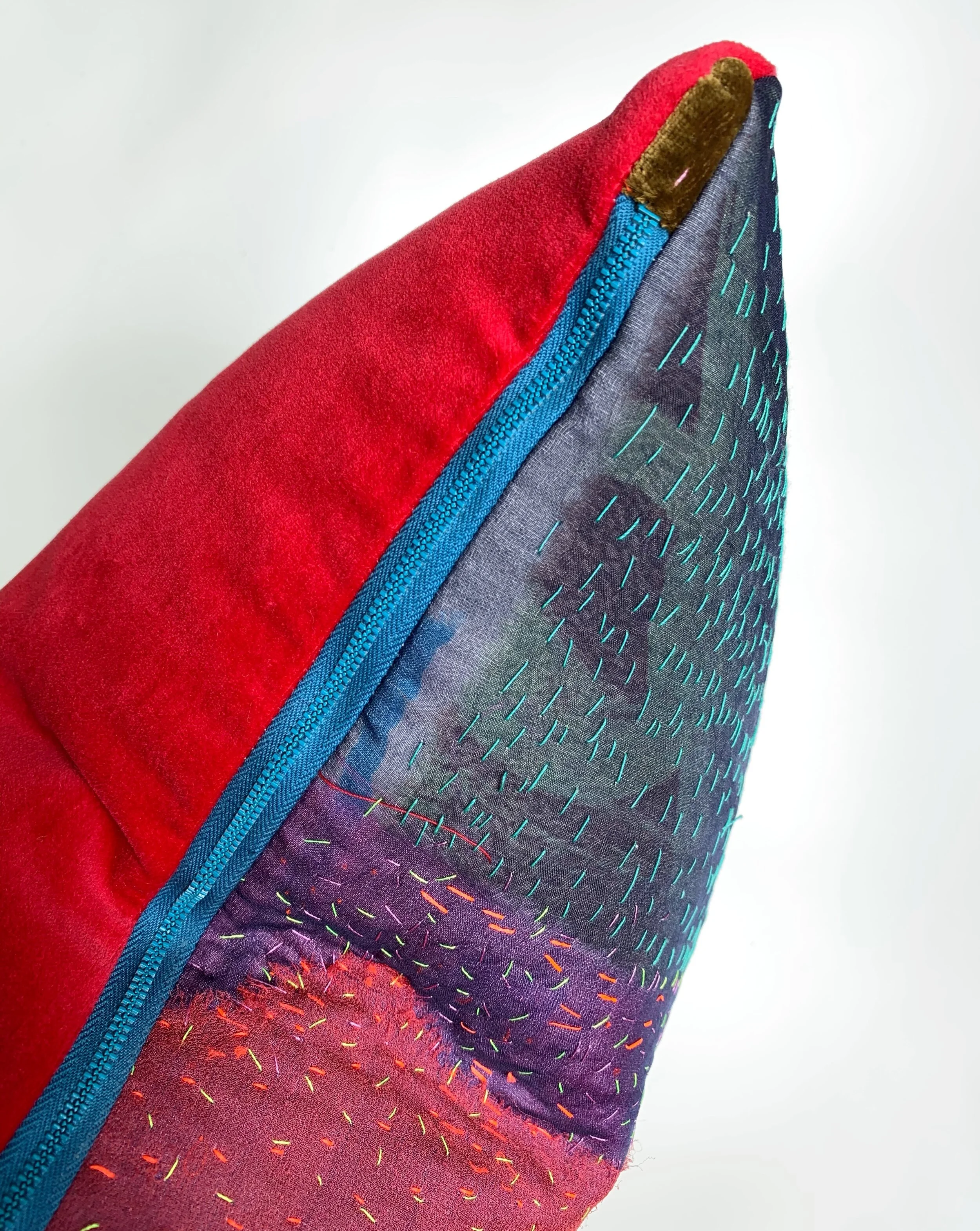 Stitched All Over Pillow