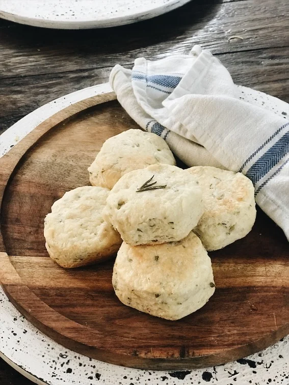 Buttermilk Rosemary Biscuits Bailey Van Tassel