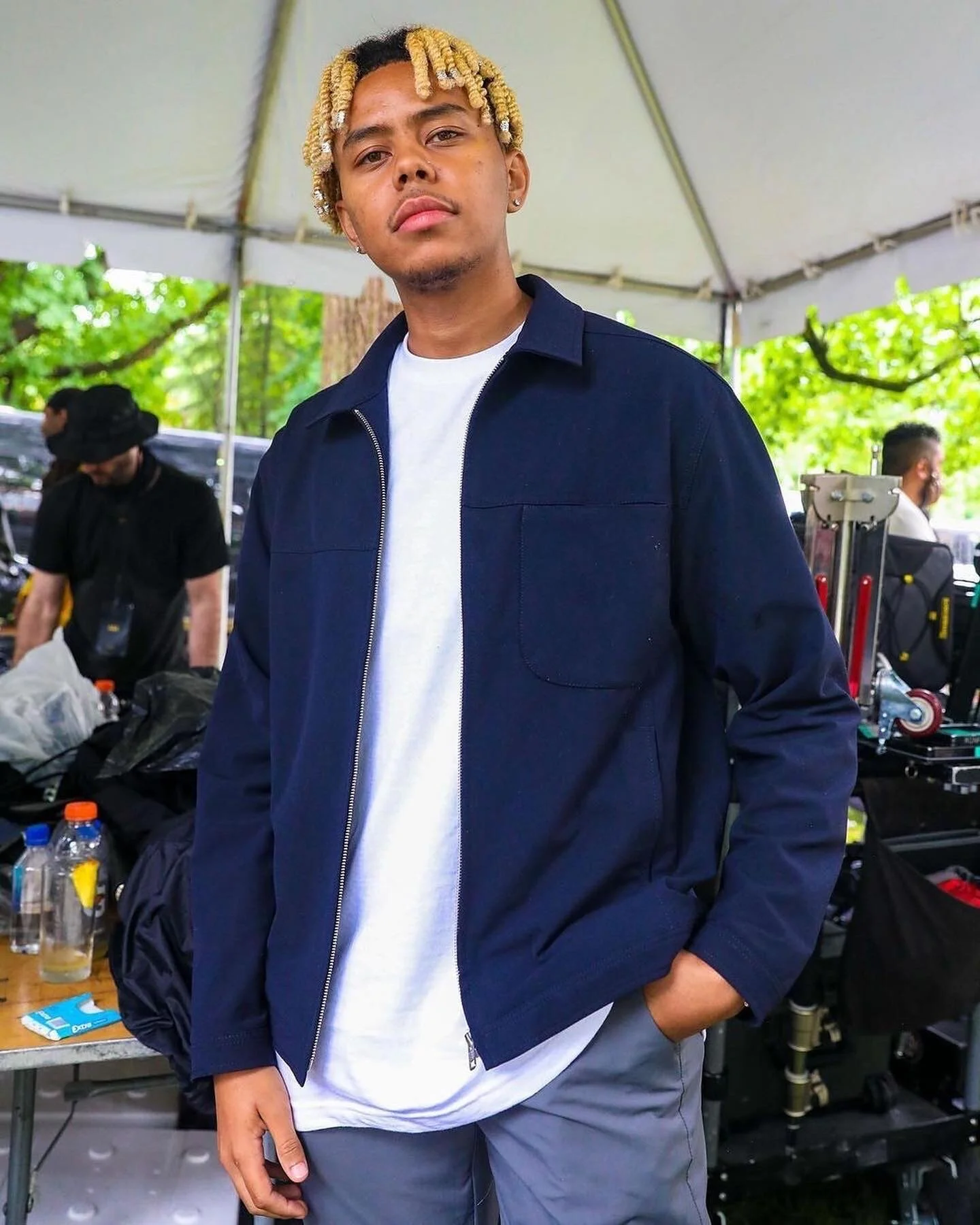 Cordae Attends Pyer Moss Runway Show
