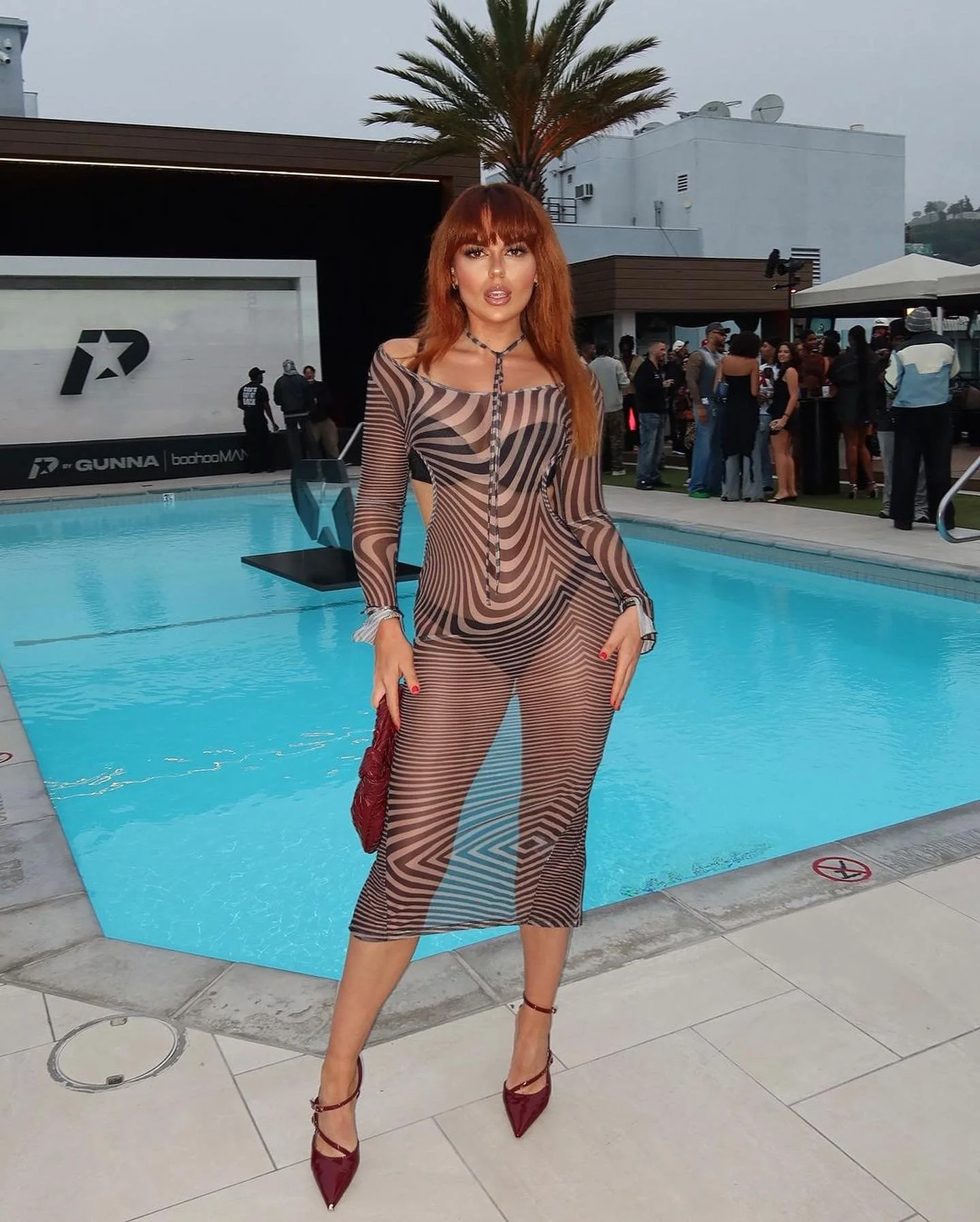 UK&rsquo; Music Artist @talliastorm attends the @gunna x @boohoomanofficial capsule collection launch party at The London Hotel in West Hollywood, CA. 

#talliastorm #gunna #boohooman #arprclient