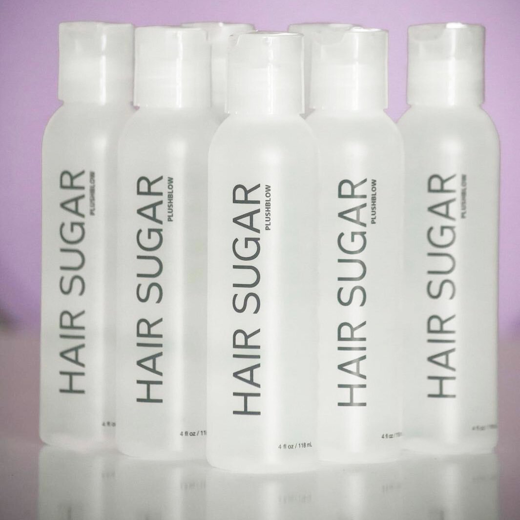 Sugar Sugar 💜💜 #PLUSHBLOW #hairsuger 
- Jojoba Seed Oil smooths and softens frizzy or fried ends
- Vitamin E antioxidant protects hair from environmental hazards
- UV absorber assists in protecting hair from sun damage

Leaves hair soft and natural