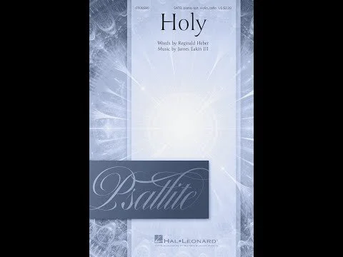HOLY (SATB Choir) - James Eakin III (Copy)