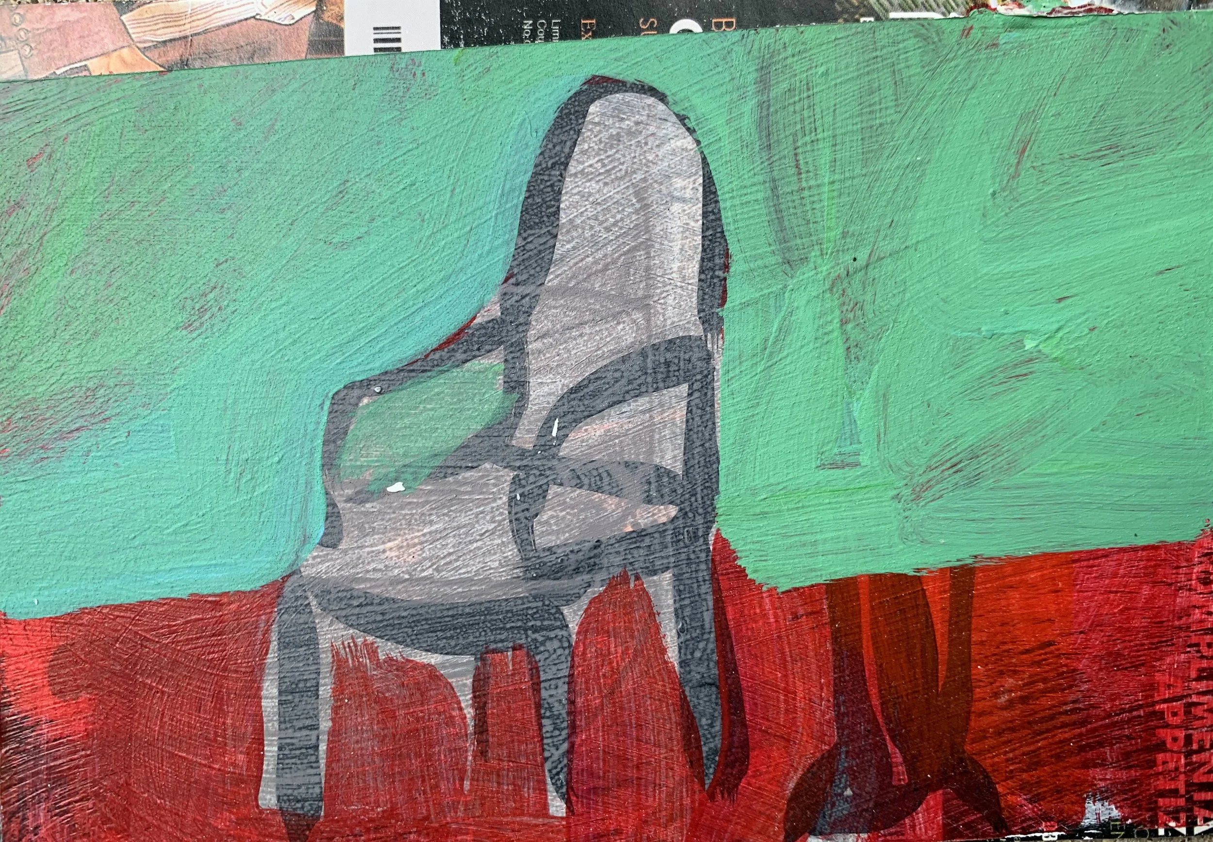 Study in Remembering Art School Chairs