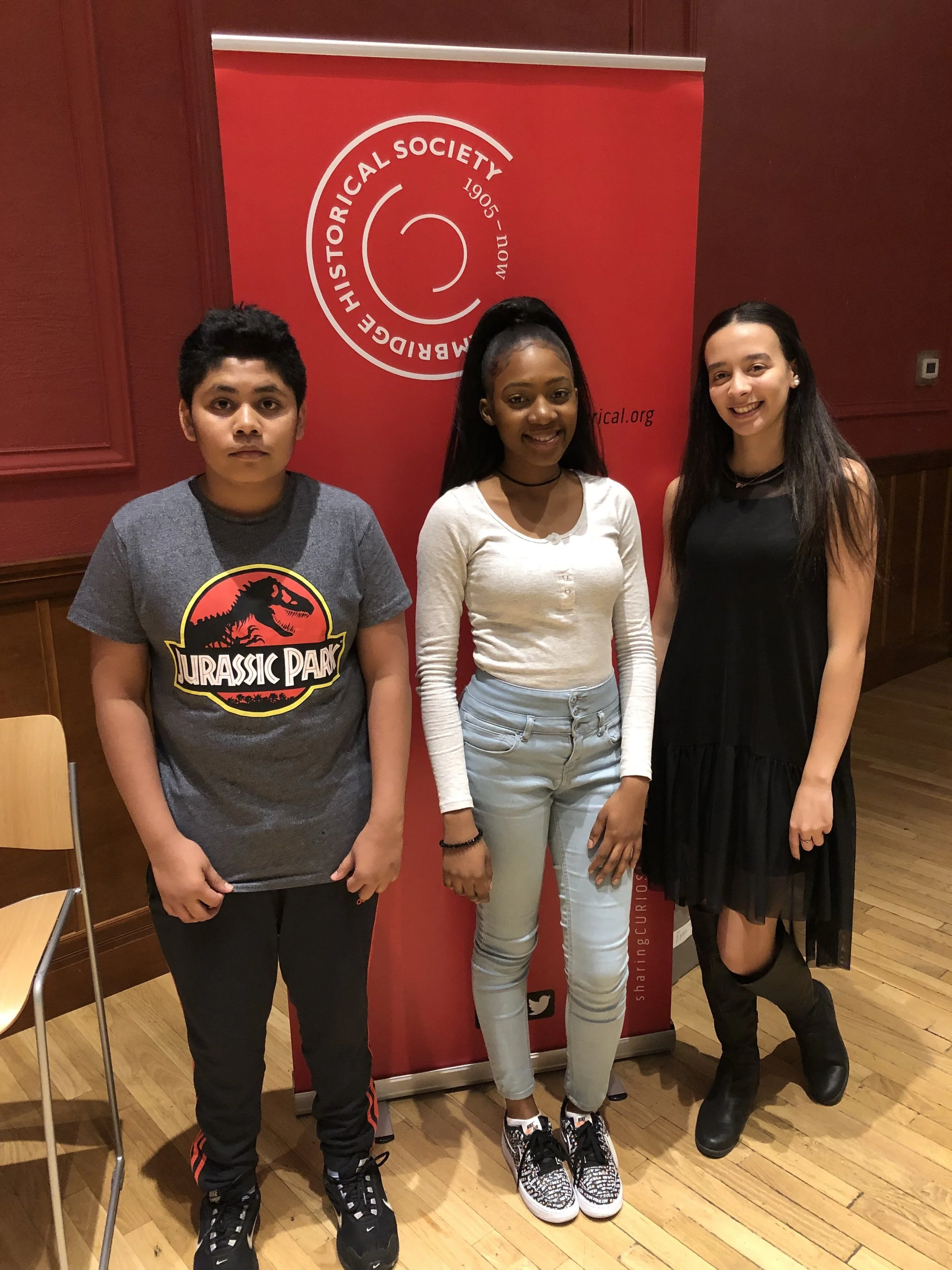 Student Speakers: Shahnawaz, Deborah, and Oumaima