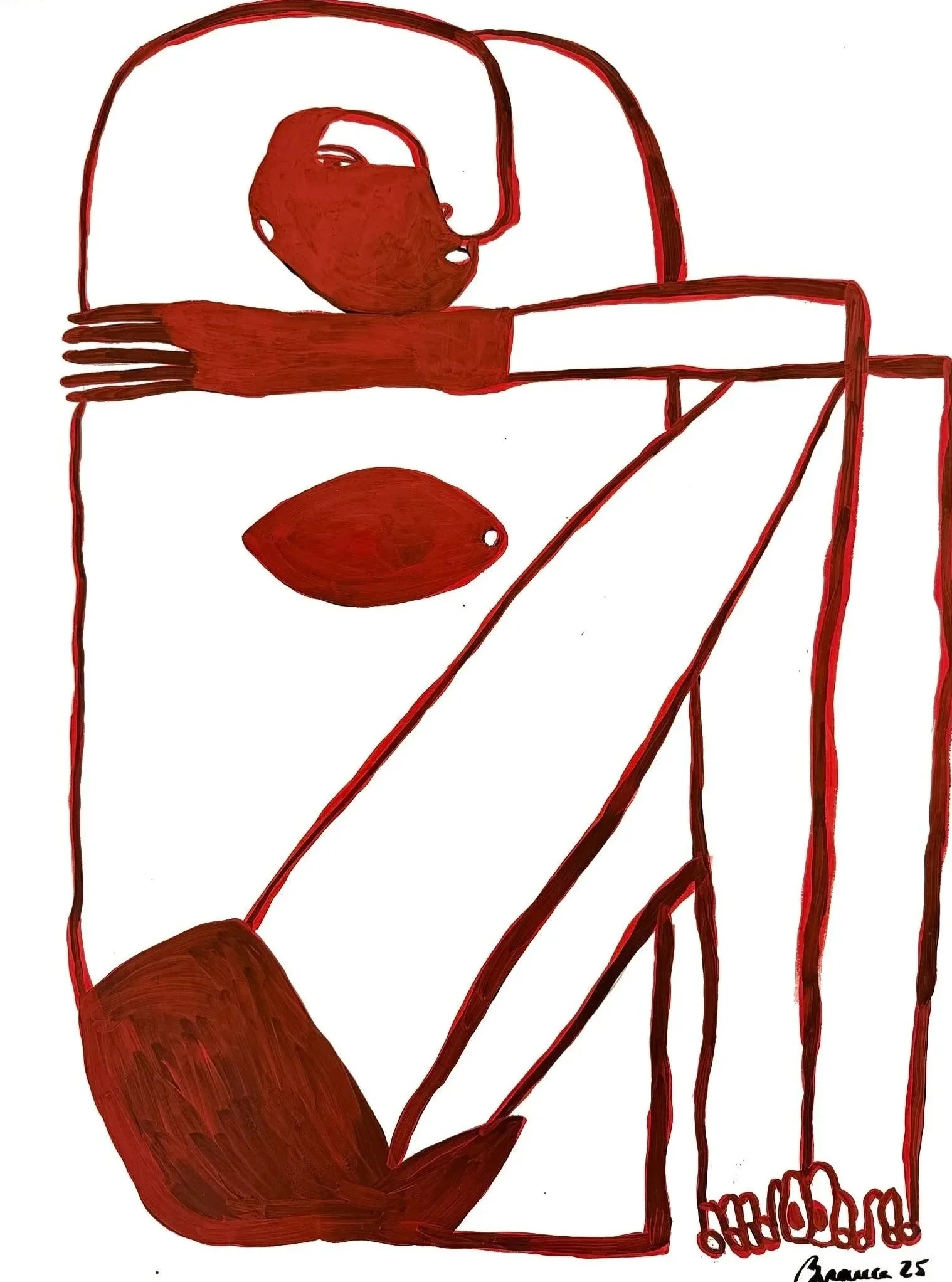 Inamorata III . 2025 . acrylic on paper . 46 x 61 cm.jpg