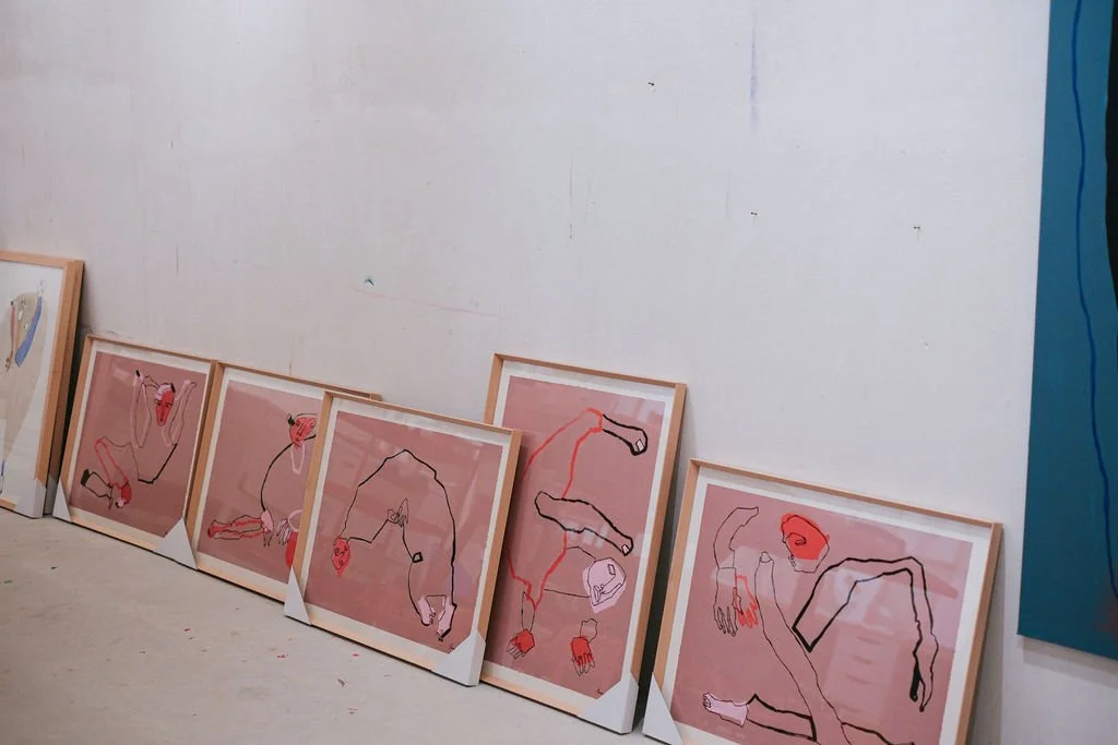 Open Studio of the portuguese artist Branca Cuvier in Lisbon