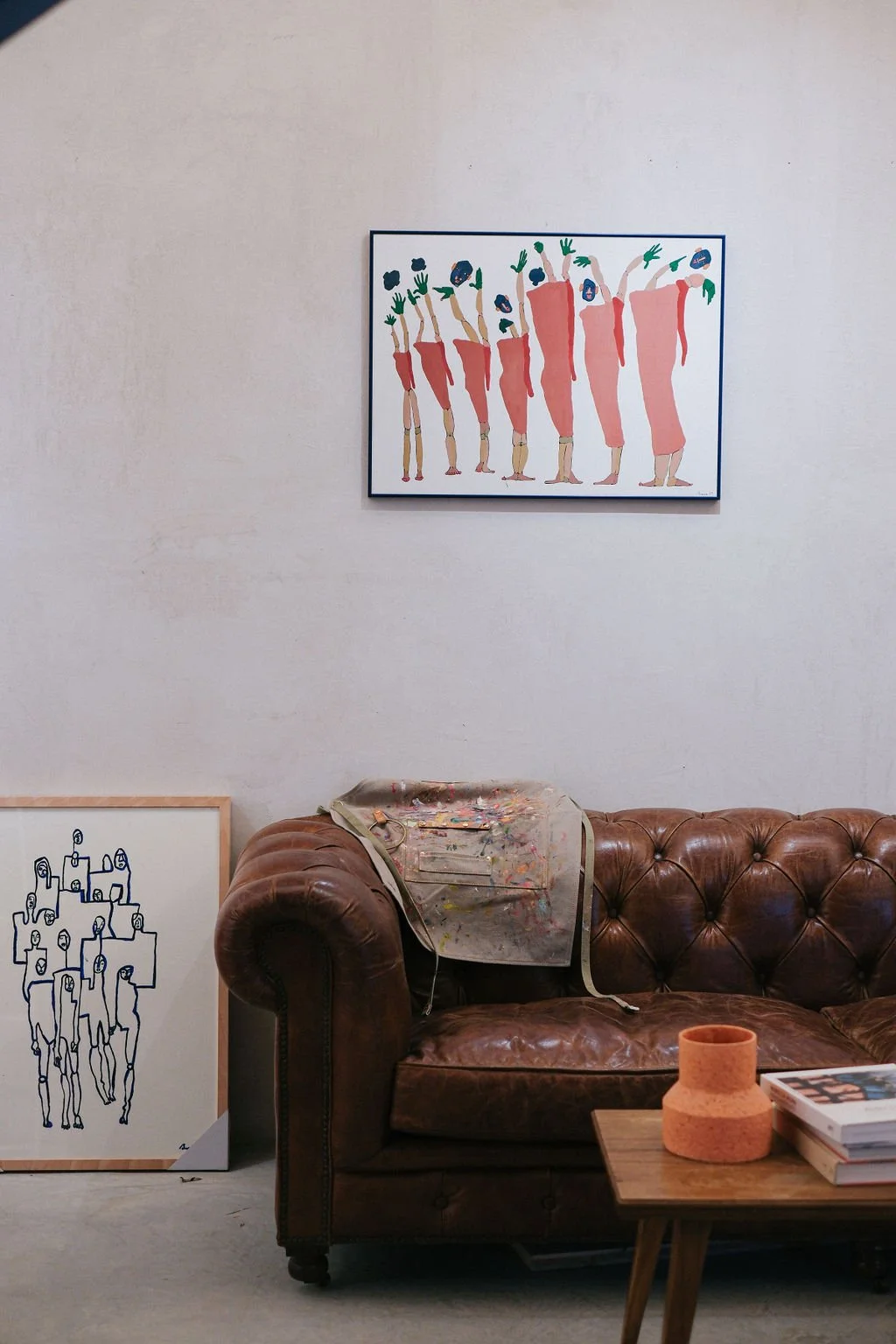 Open Studio of the portuguese artist Branca Cuvier in Lisbon