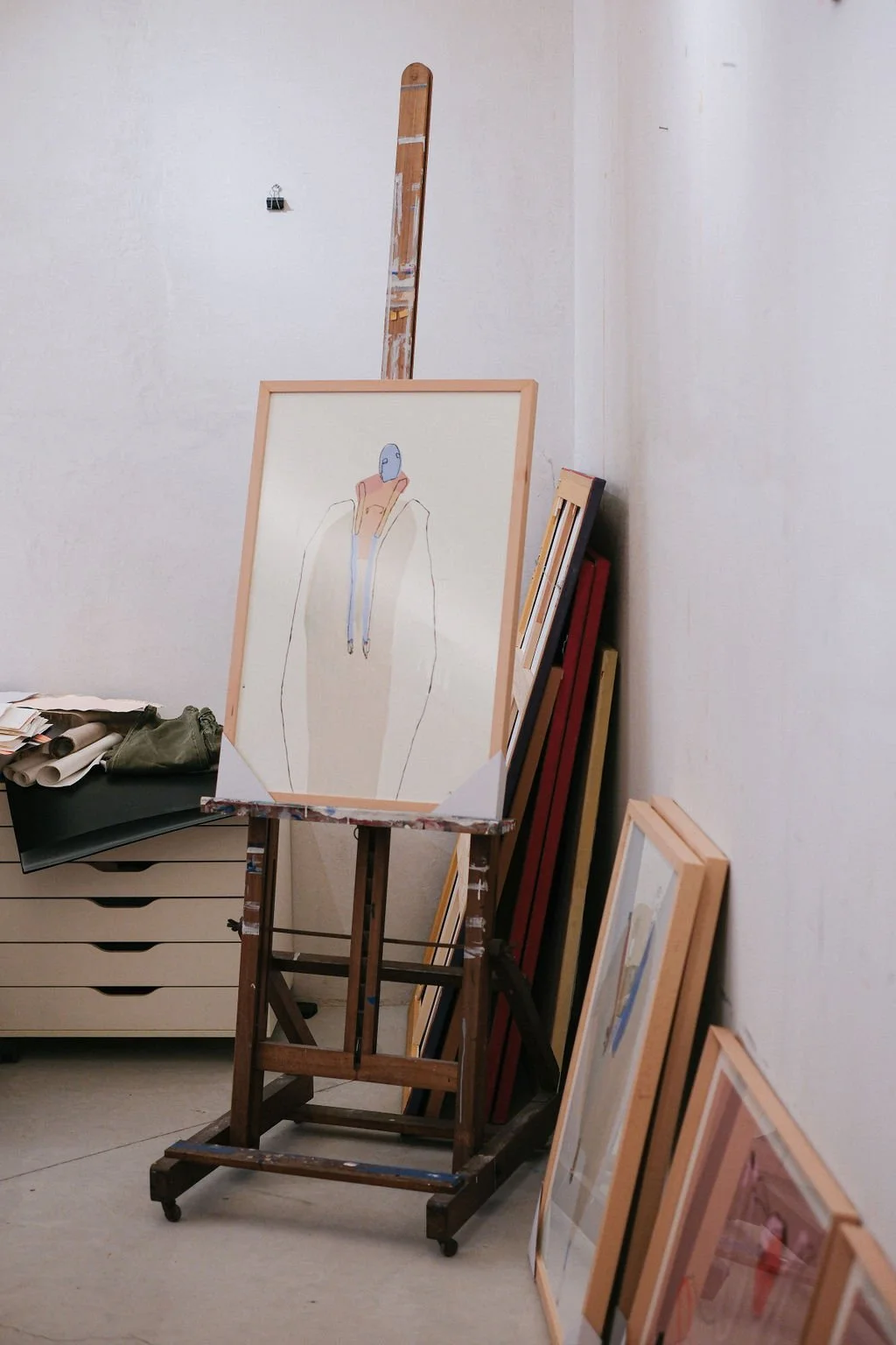 Open Studio of the portuguese artist Branca Cuvier in Lisbon