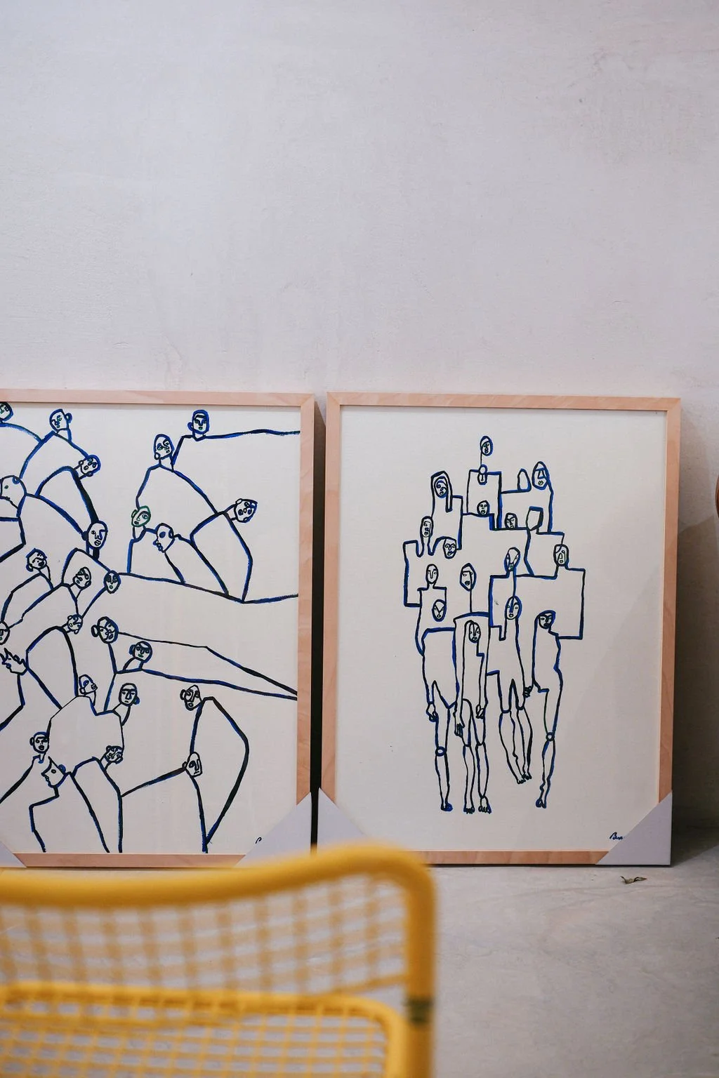 Open Studio of the portuguese artist Branca Cuvier in Lisbon