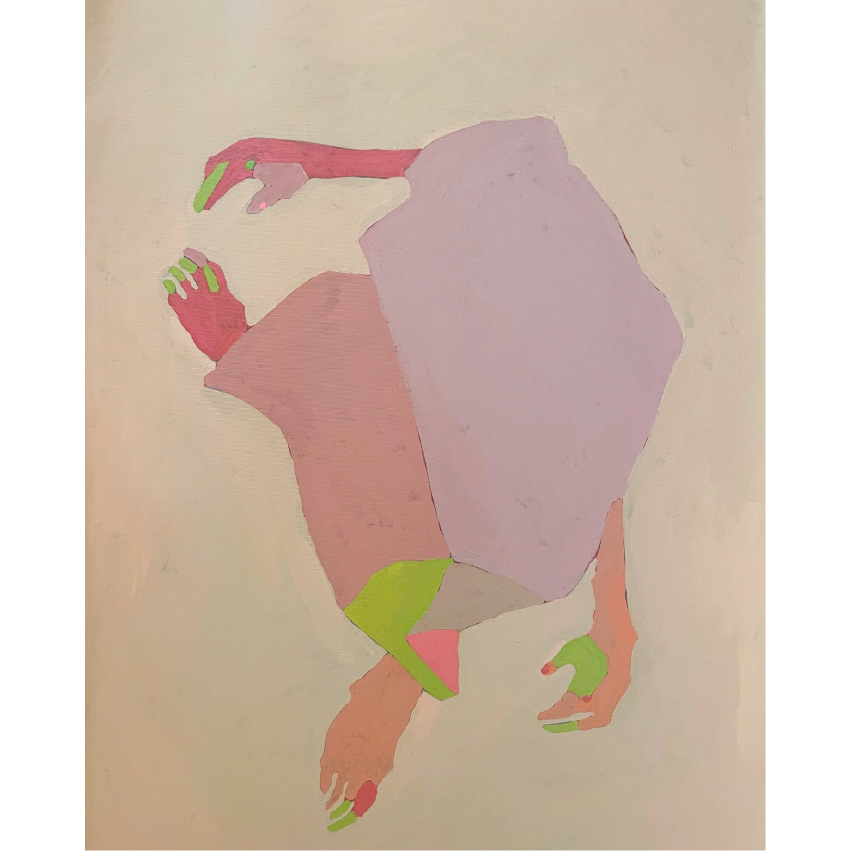 Contemporary figurative painting by Lisbon artist Branca Cuvier