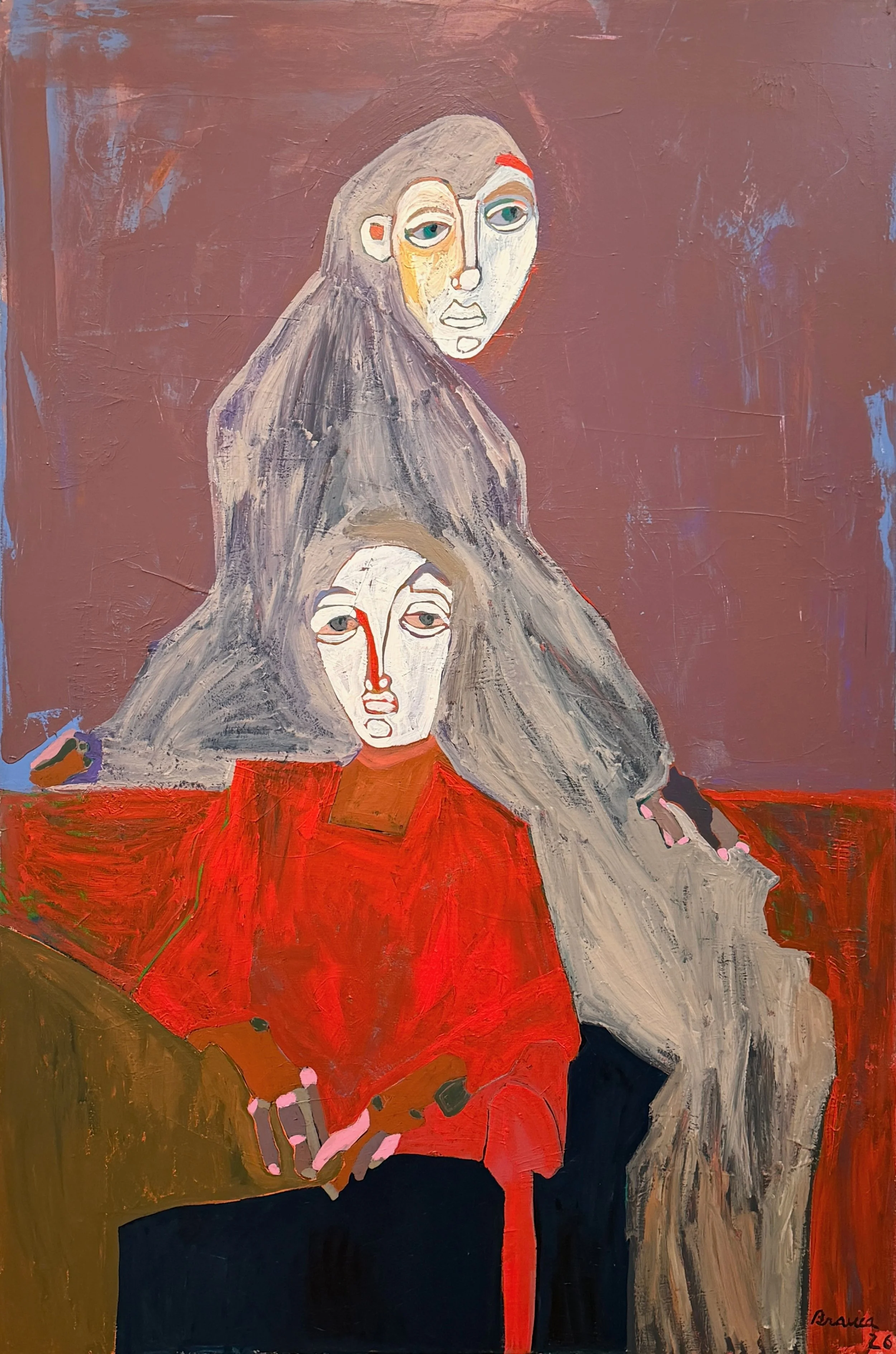 Portrait by artist Branca Cuvier - 100 x 150 cm . acrylic on canvas . 2026 I .jpg
