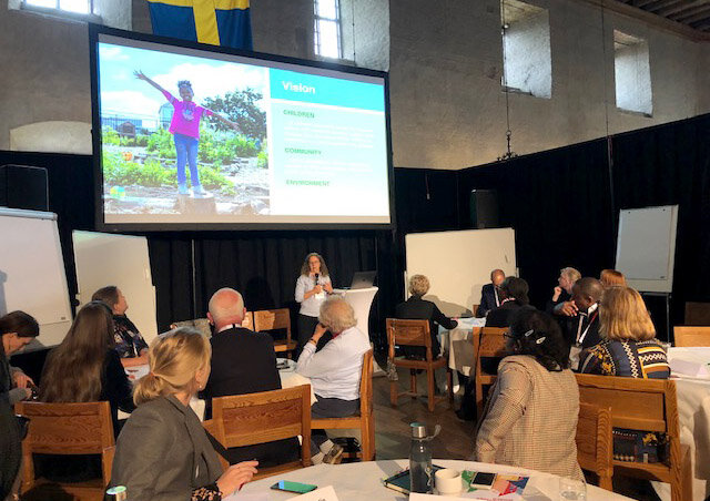 Green Schoolyards America Shared Our Work in Uppsala, Sweden this Fall ...