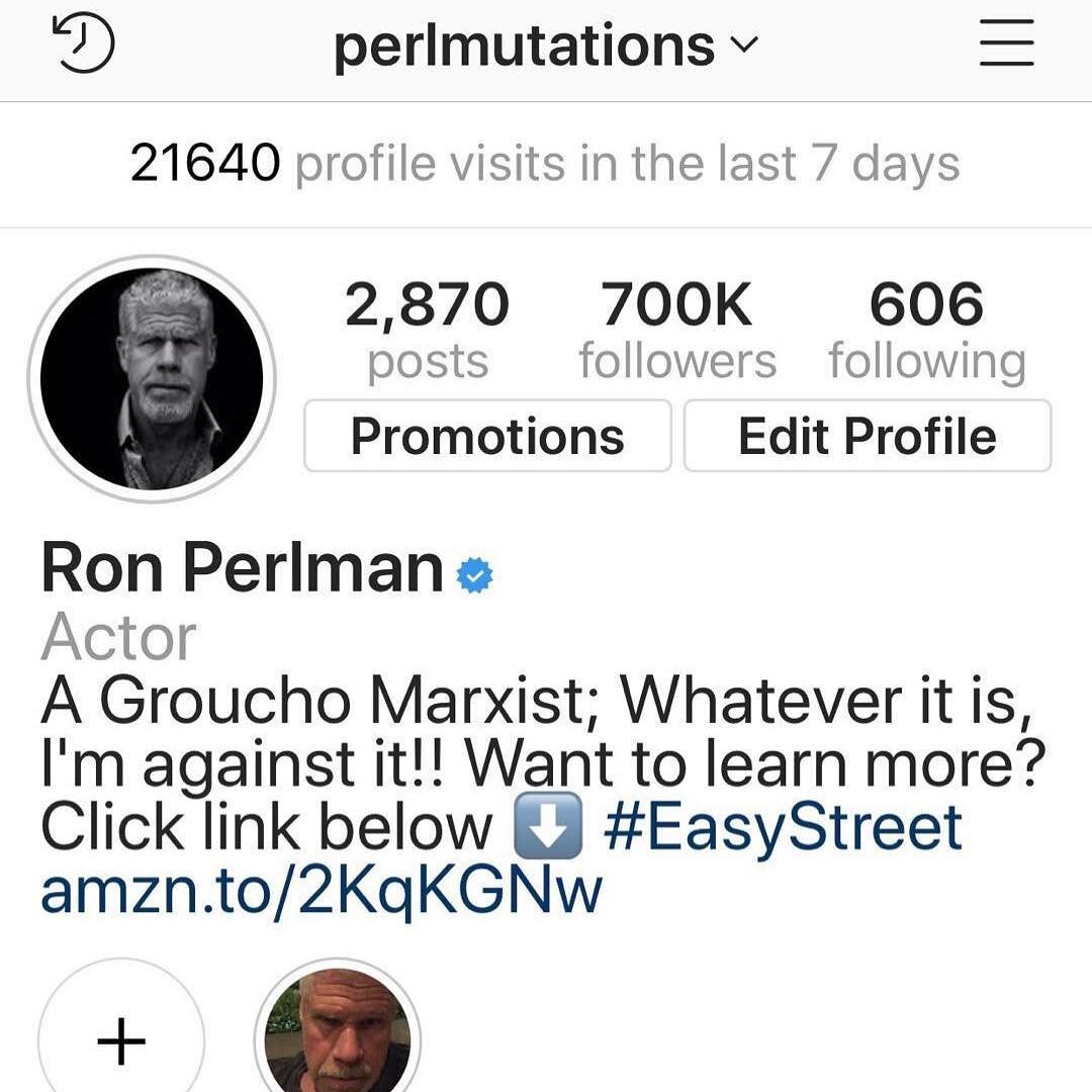 &ldquo;Big huge wet kiss to all 700k of ya&rsquo;s!&rdquo; #repost from @perlmutations 👍🏻