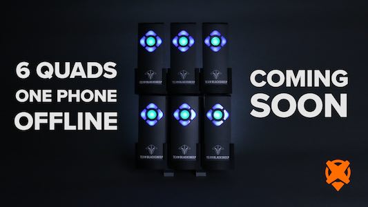 Drone Squad RF Based Race Timing System for 6 Racing Quads Coming Soon